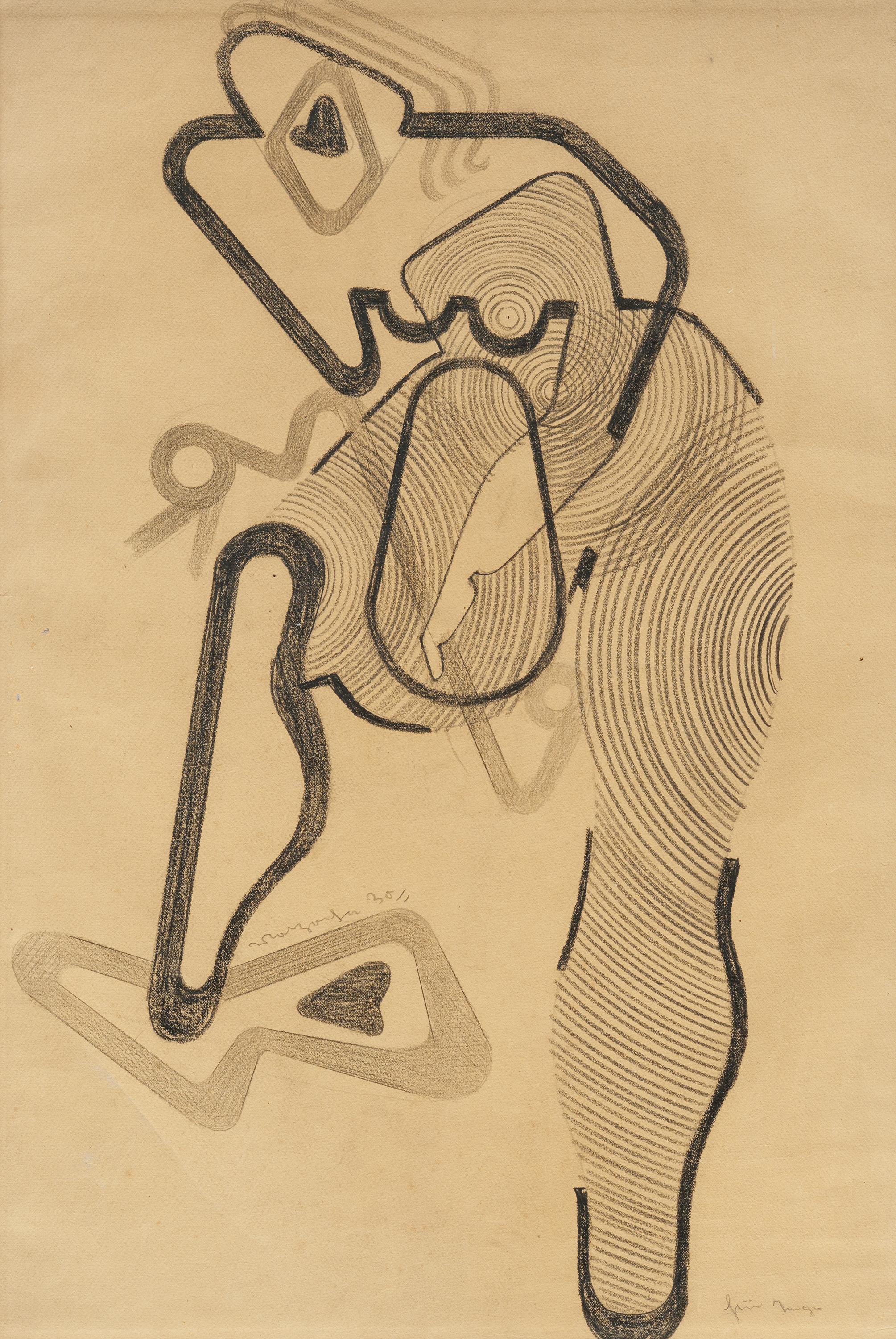 Johannes Molzahn - Ohne Titel, 81178-1, Van Ham Kunstauktionen