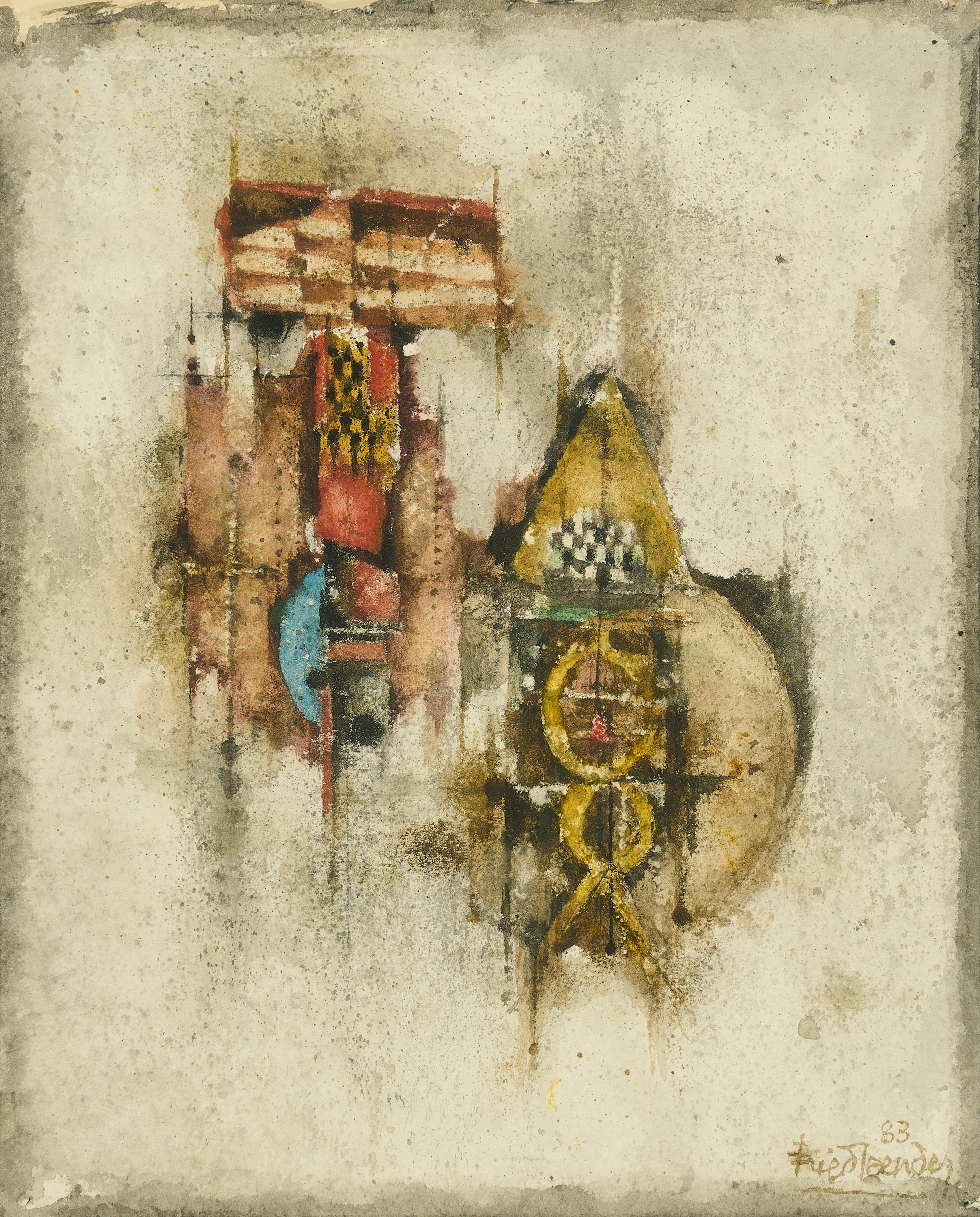 Johnny Friedlaender - Ohne Titel, 60174-385, Van Ham Kunstauktionen