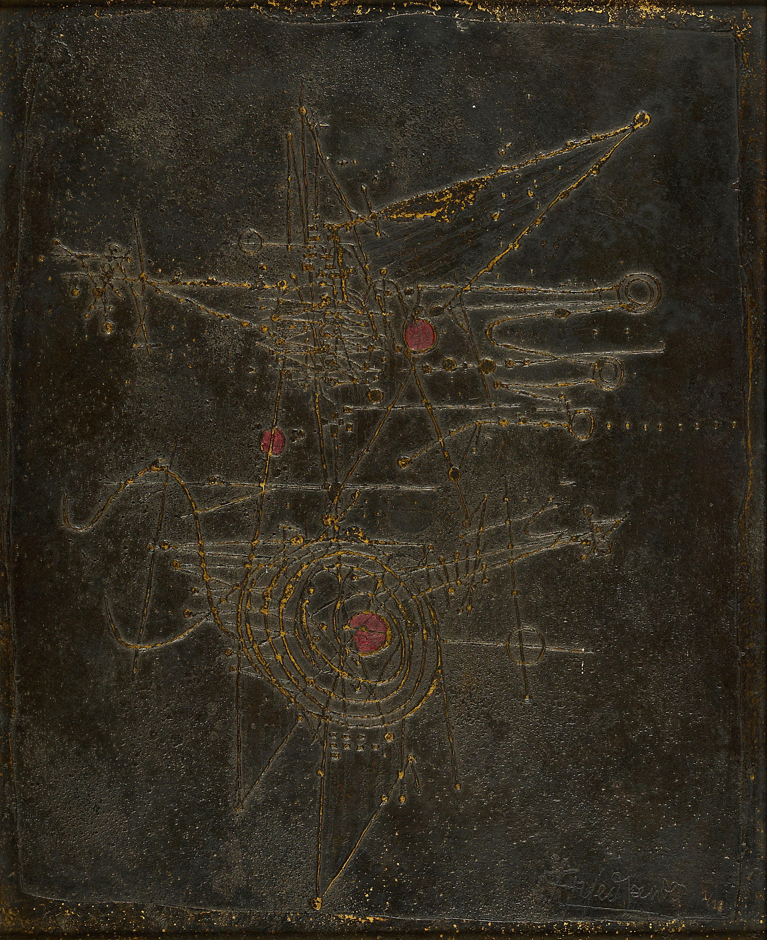 Johnny Friedlaender - Ohne Titel, 60174-39, Van Ham Kunstauktionen