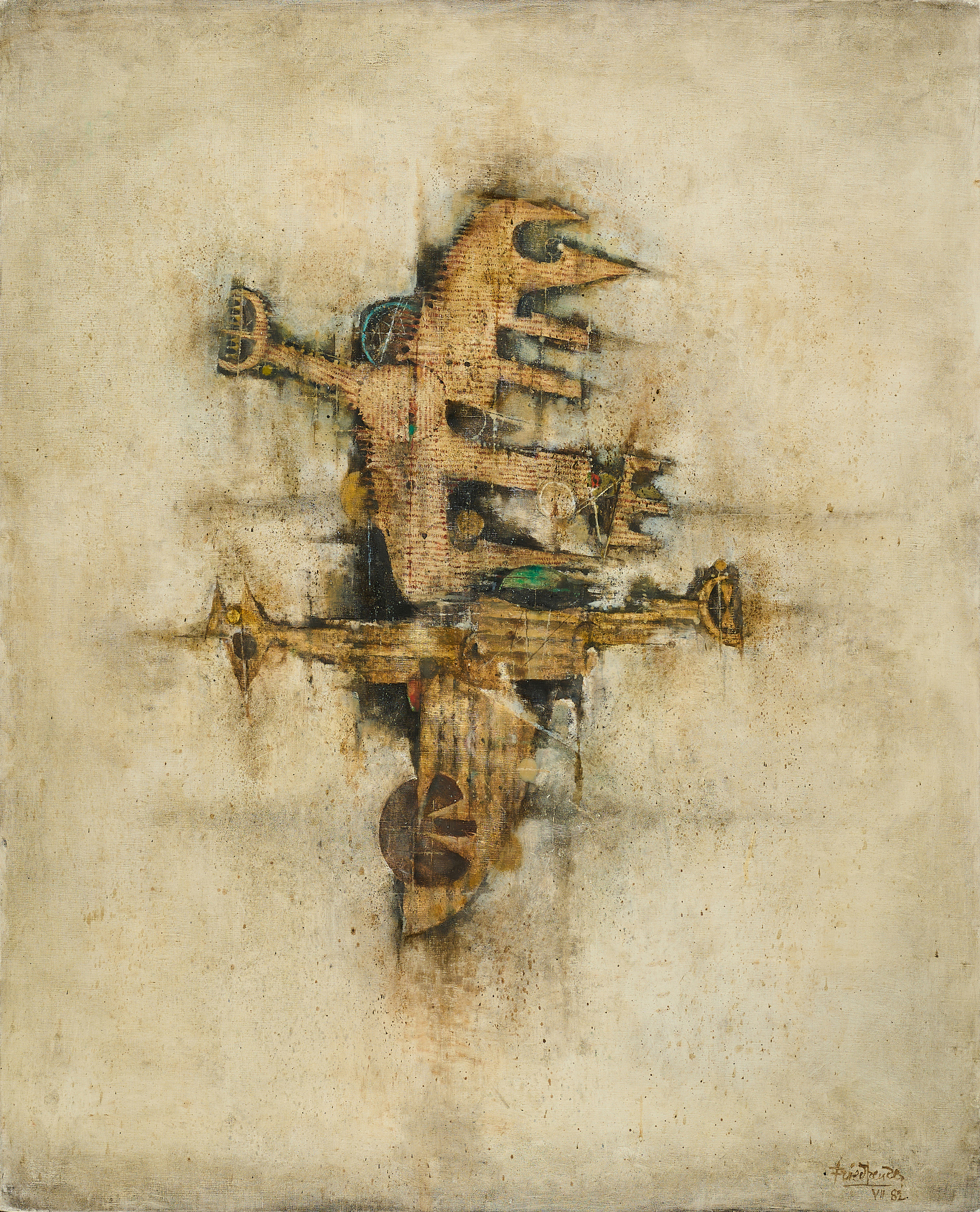 Johnny Friedlaender - Oiseaux, 60174-8, Van Ham Kunstauktionen