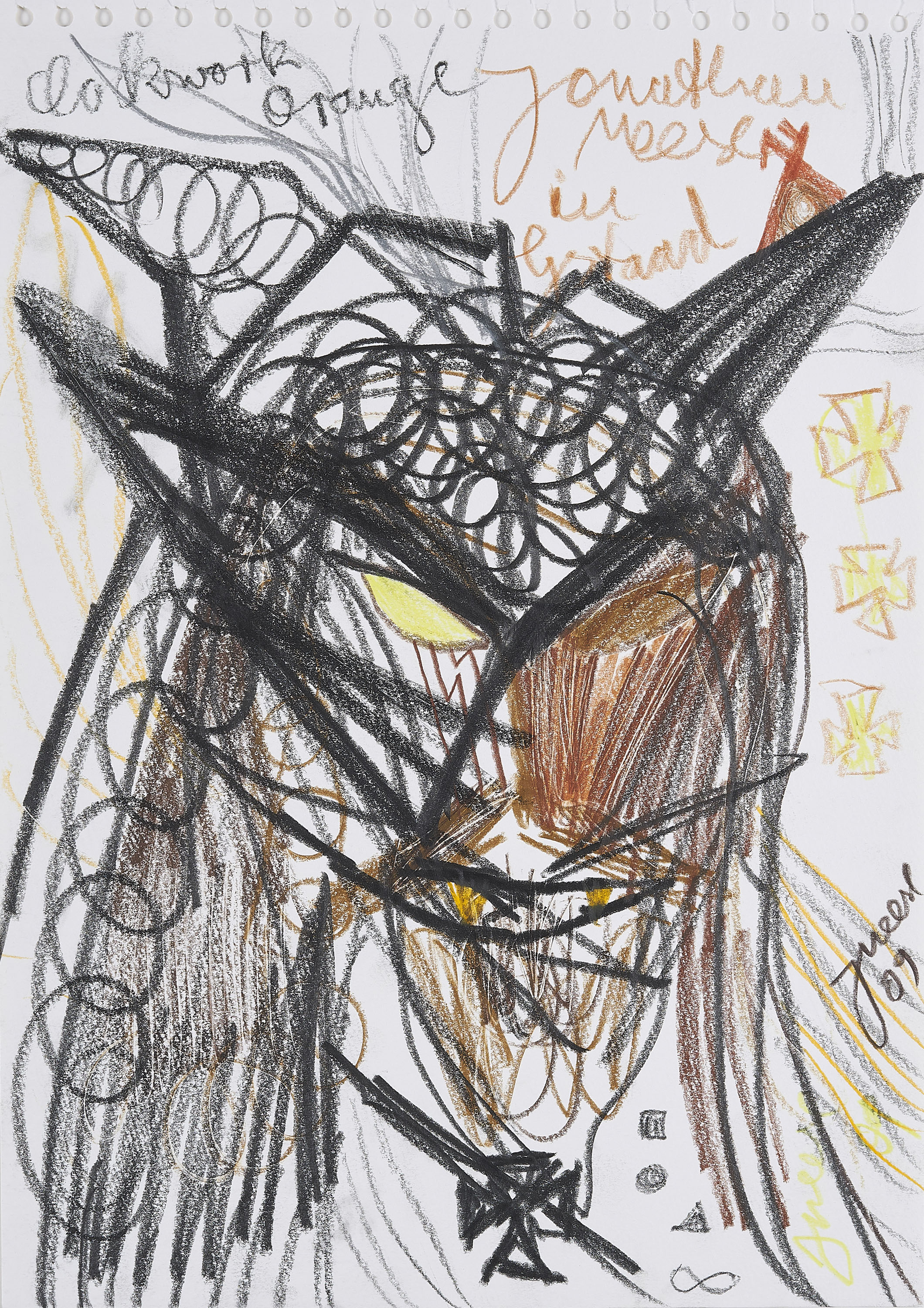 Jonathan Meese - 1 Kolonne, 75561-1, Van Ham Kunstauktionen