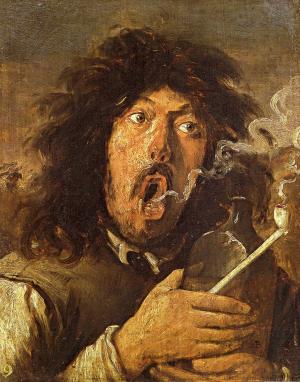 Portrait Künstler Craesbeeck (Craesbeke) Joos van (um 1605 Neerlinter  - 1654/61…