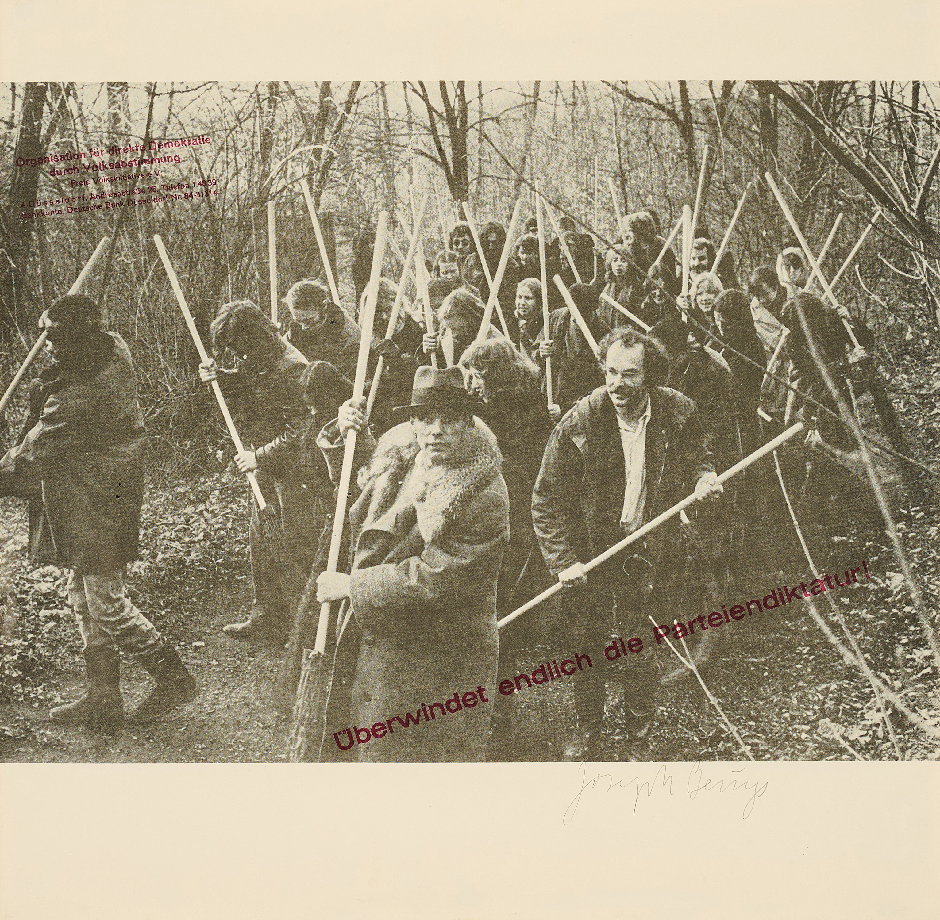 Joseph Beuys - Rettet den Wald, 81305-24, Van Ham Kunstauktionen