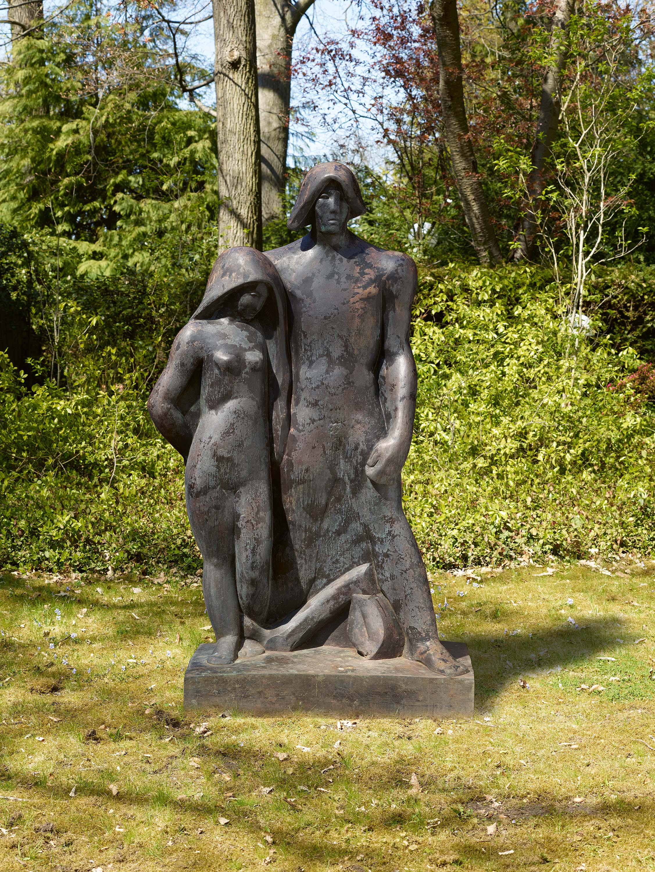 Joseph Csaky - Adam et Eve variante grand modele, 69409-9, Van Ham Kunstauktionen