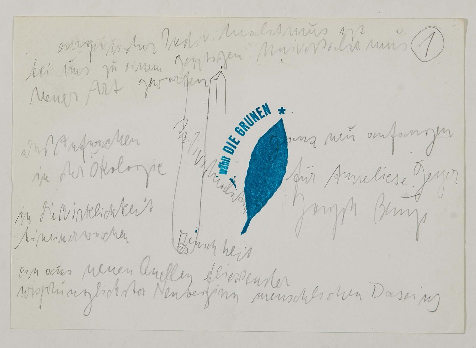 Joseph Beuys - Auktion 329 Los 216, 53242-10, Van Ham Kunstauktionen