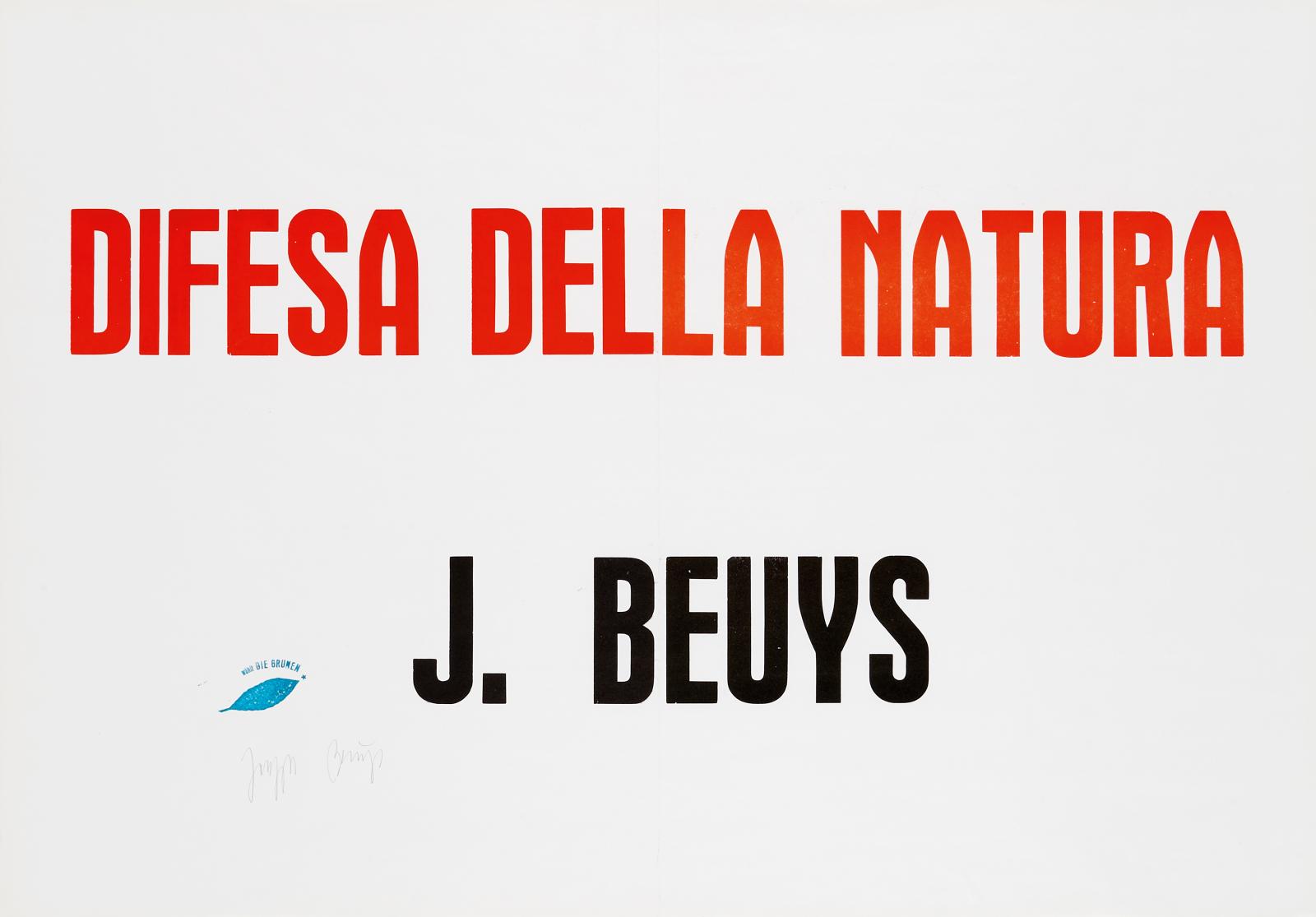 Joseph Beuys - Difesa Della Natura - J Beuys, 58062-47, Van Ham Kunstauktionen