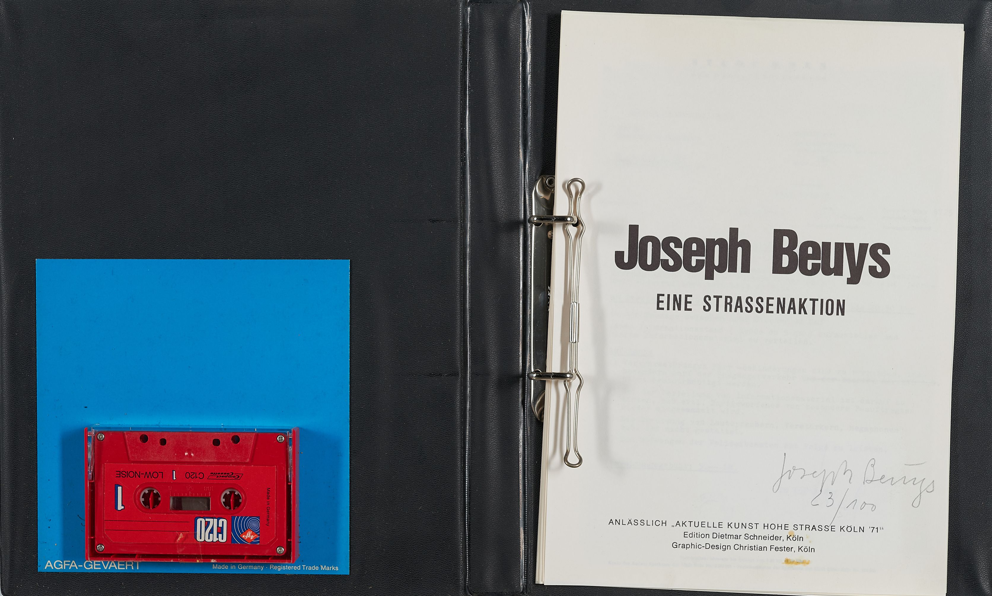 Joseph Beuys - Eine Strassenaktion, 65516-33, Van Ham Kunstauktionen