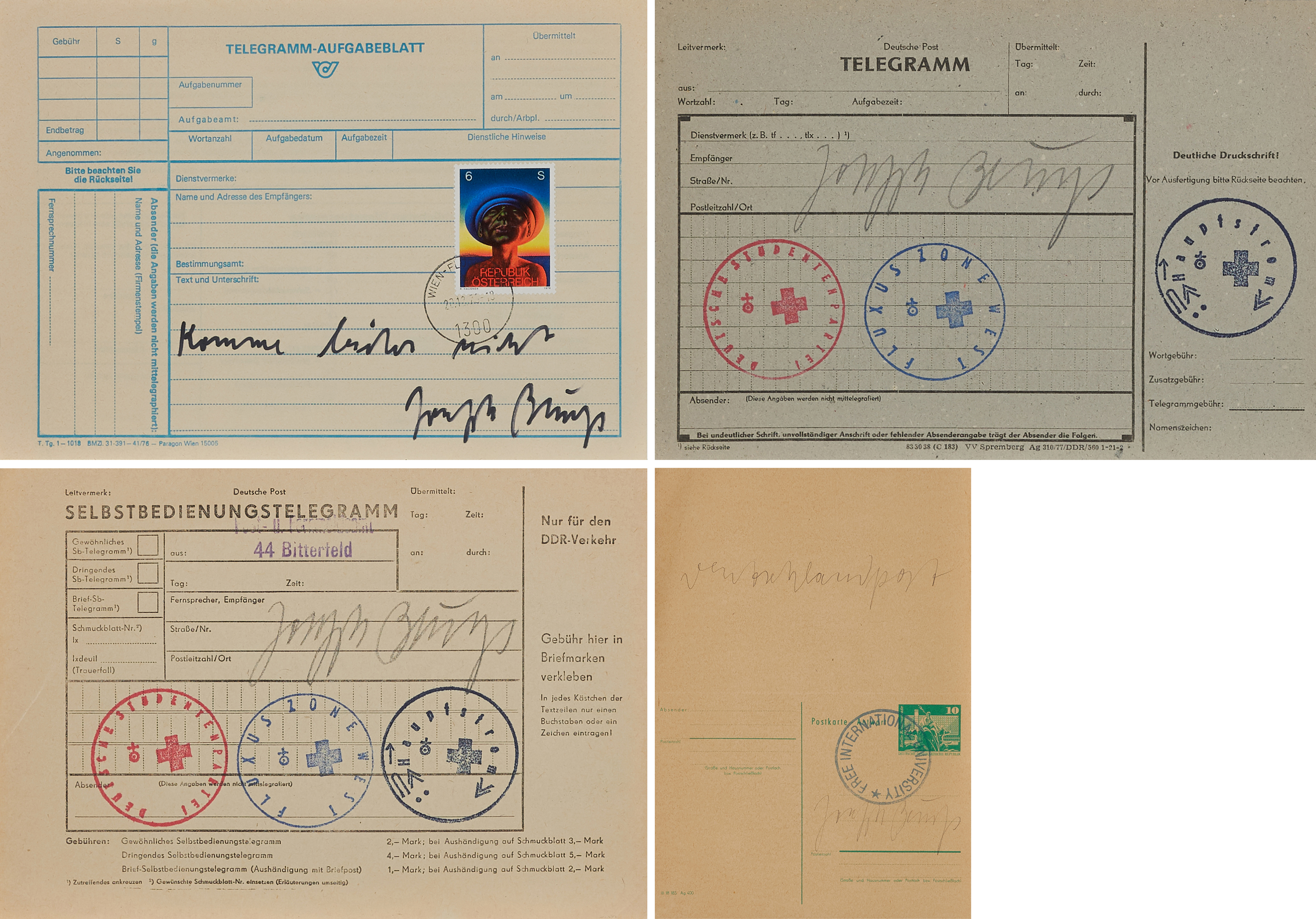 Joseph Beuys - Konvolut von 4 Multiples, 65546-345, Van Ham Kunstauktionen
