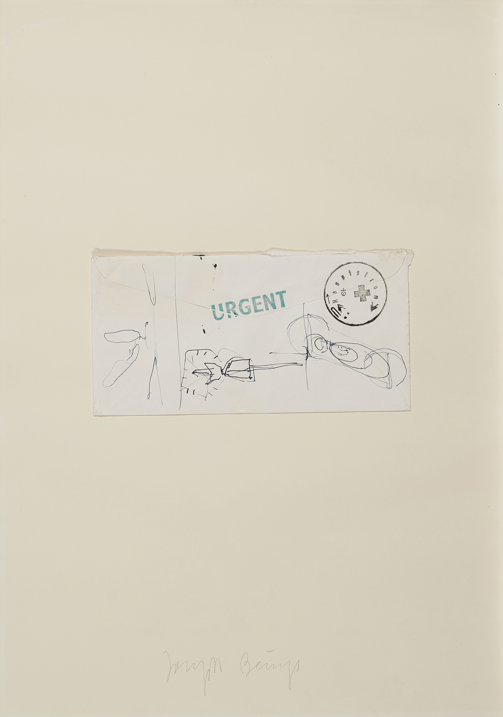 Joseph Beuys - Ohne Titel Grauballemann, 65546-51, Van Ham Kunstauktionen