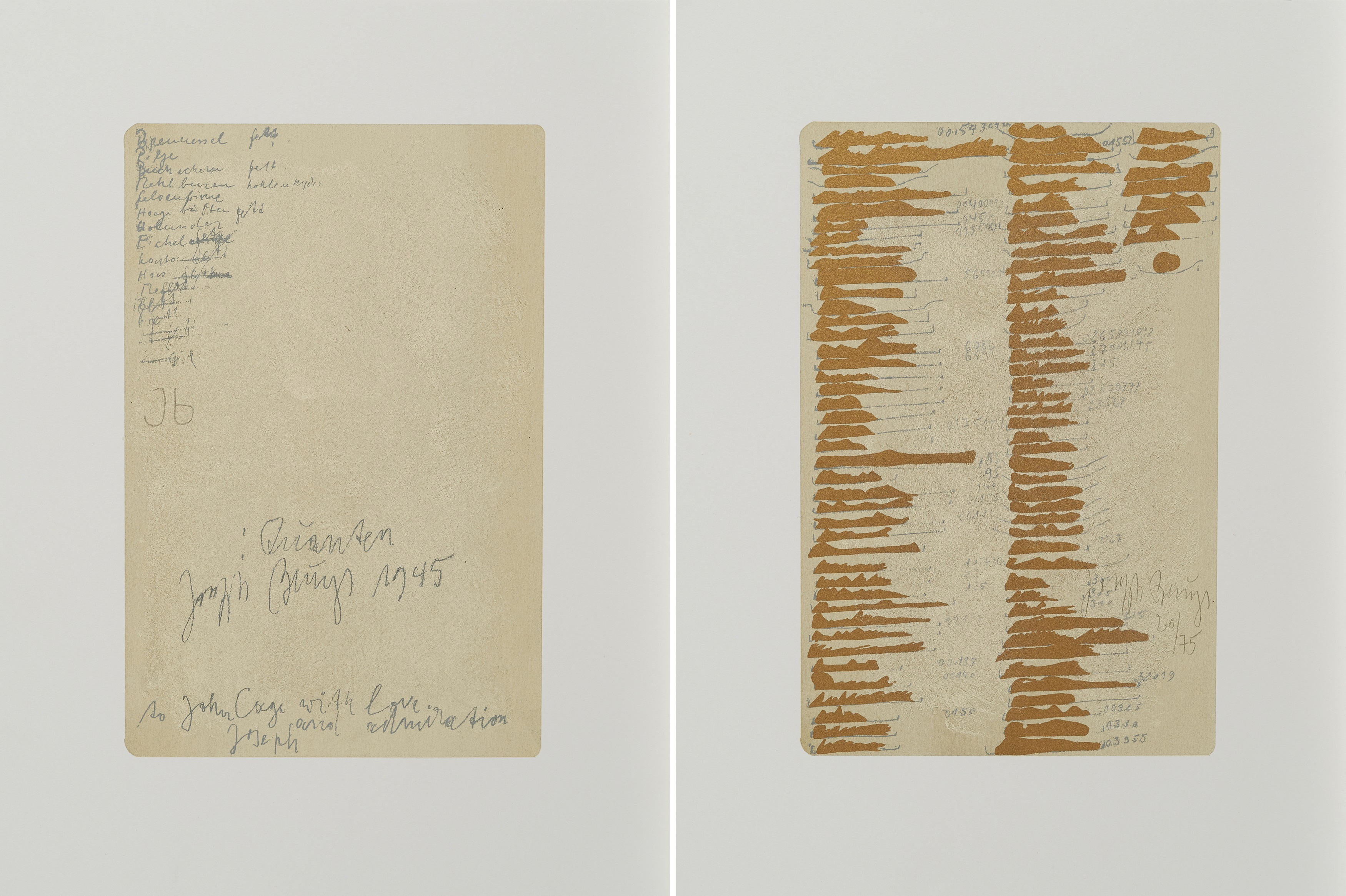 Joseph Beuys - Quanten, 66387-14, Van Ham Kunstauktionen