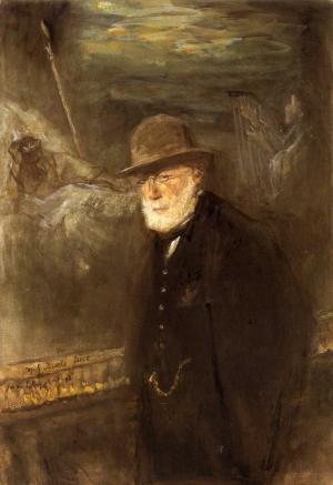 Portrait Künstler Israels Jozef (1824 Groningen  - 1911 Den Haag),2.H. 19.Jh.…