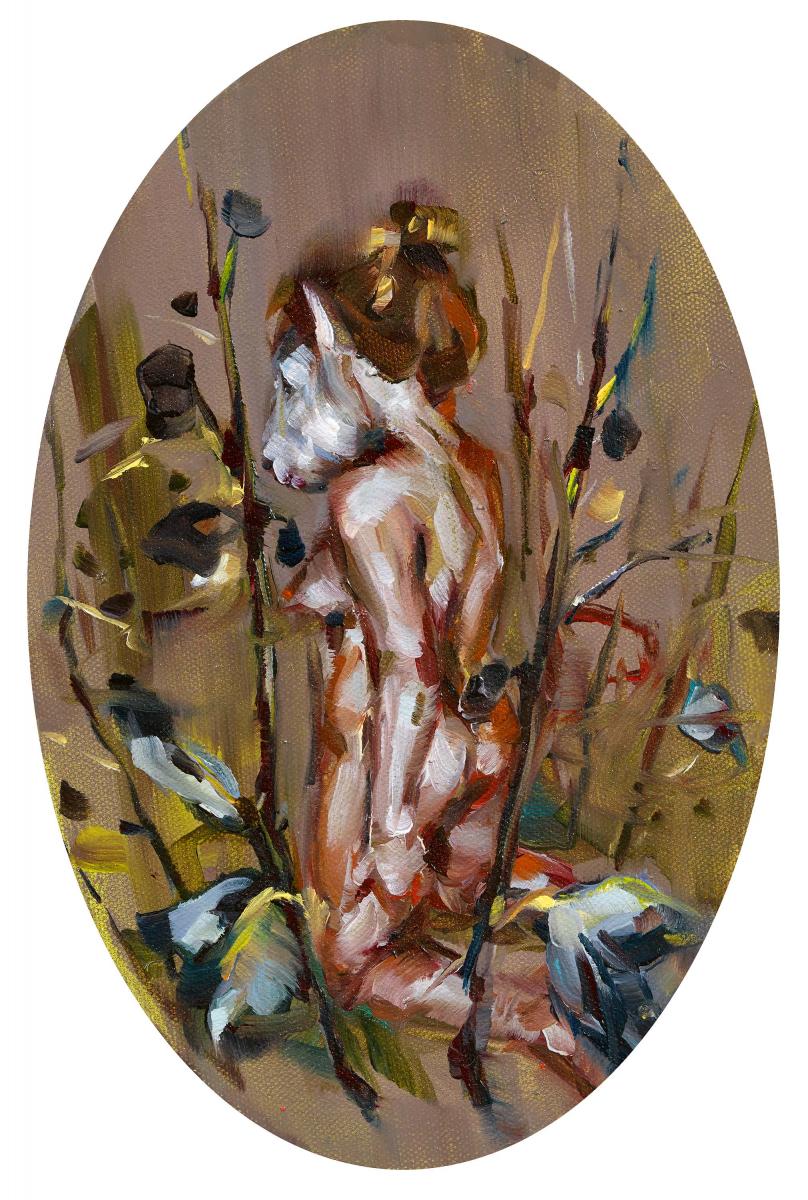 Justine Otto - Ohne Titel Eselsfrau, 300001-3355, Van Ham Kunstauktionen