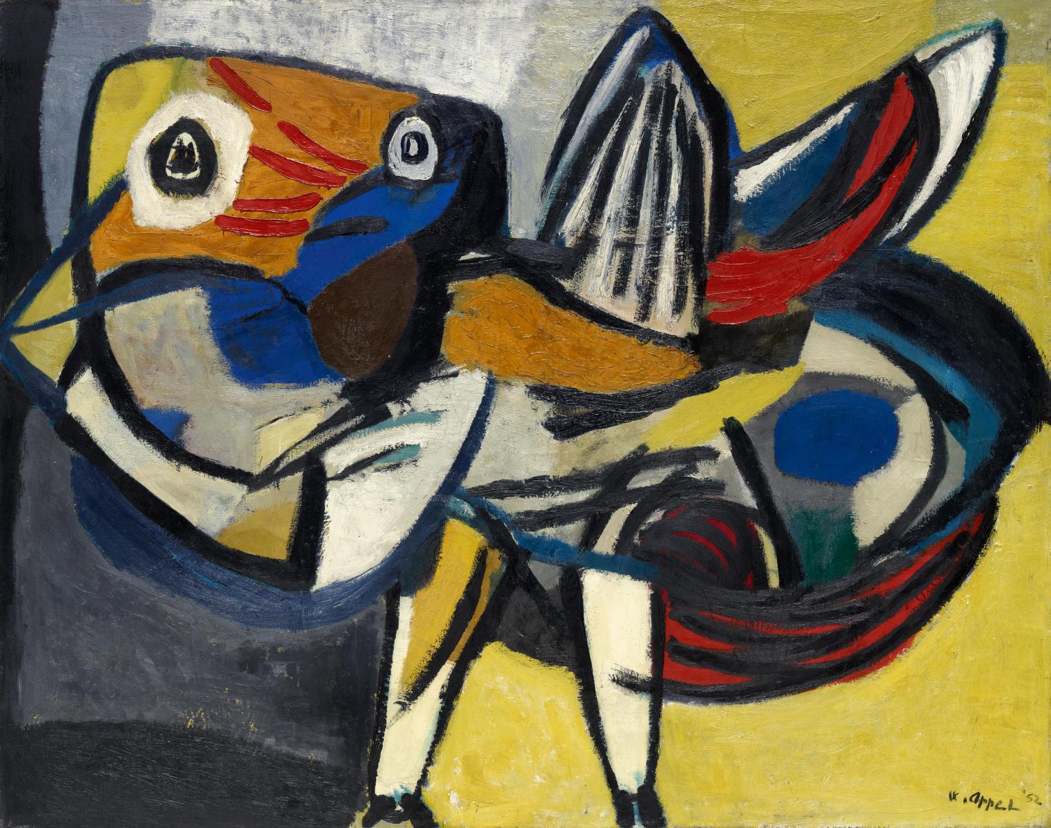 Karel Appel - Tigerbird, 59500-1, Van Ham Kunstauktionen