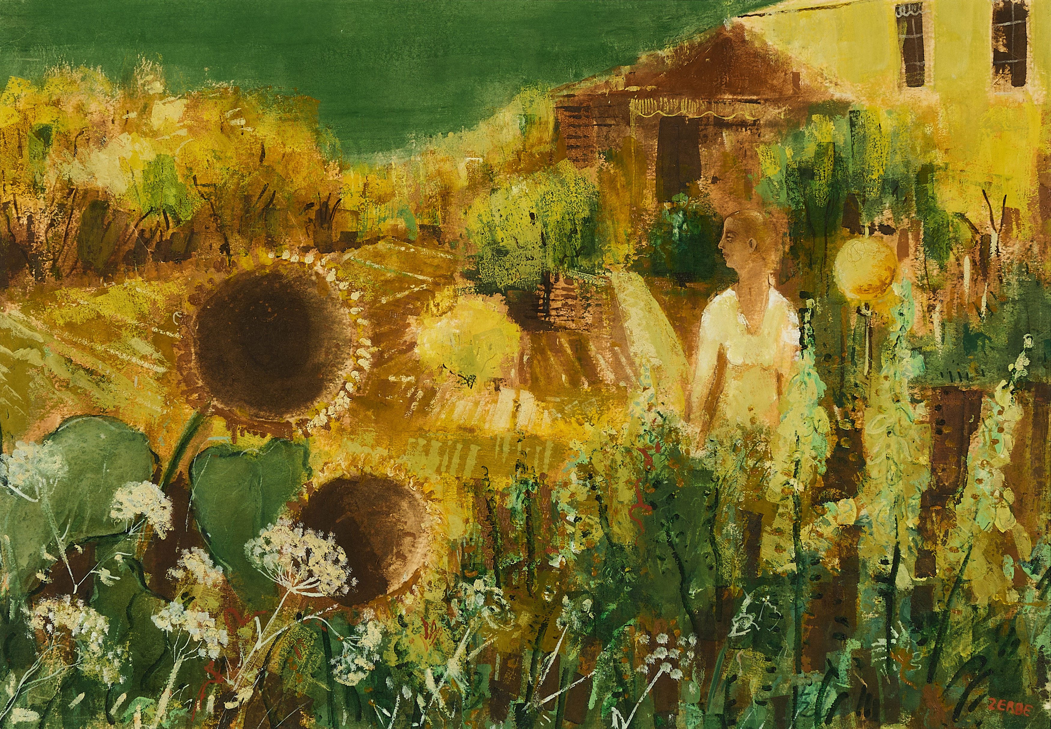 Karl Zerbe - Gelber Garten, 80374-812, Van Ham Kunstauktionen