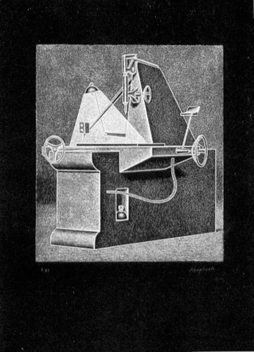 Konrad Klapheck - Ohne Titel Bohrmaschine, 56800-10655, Van Ham Kunstauktionen