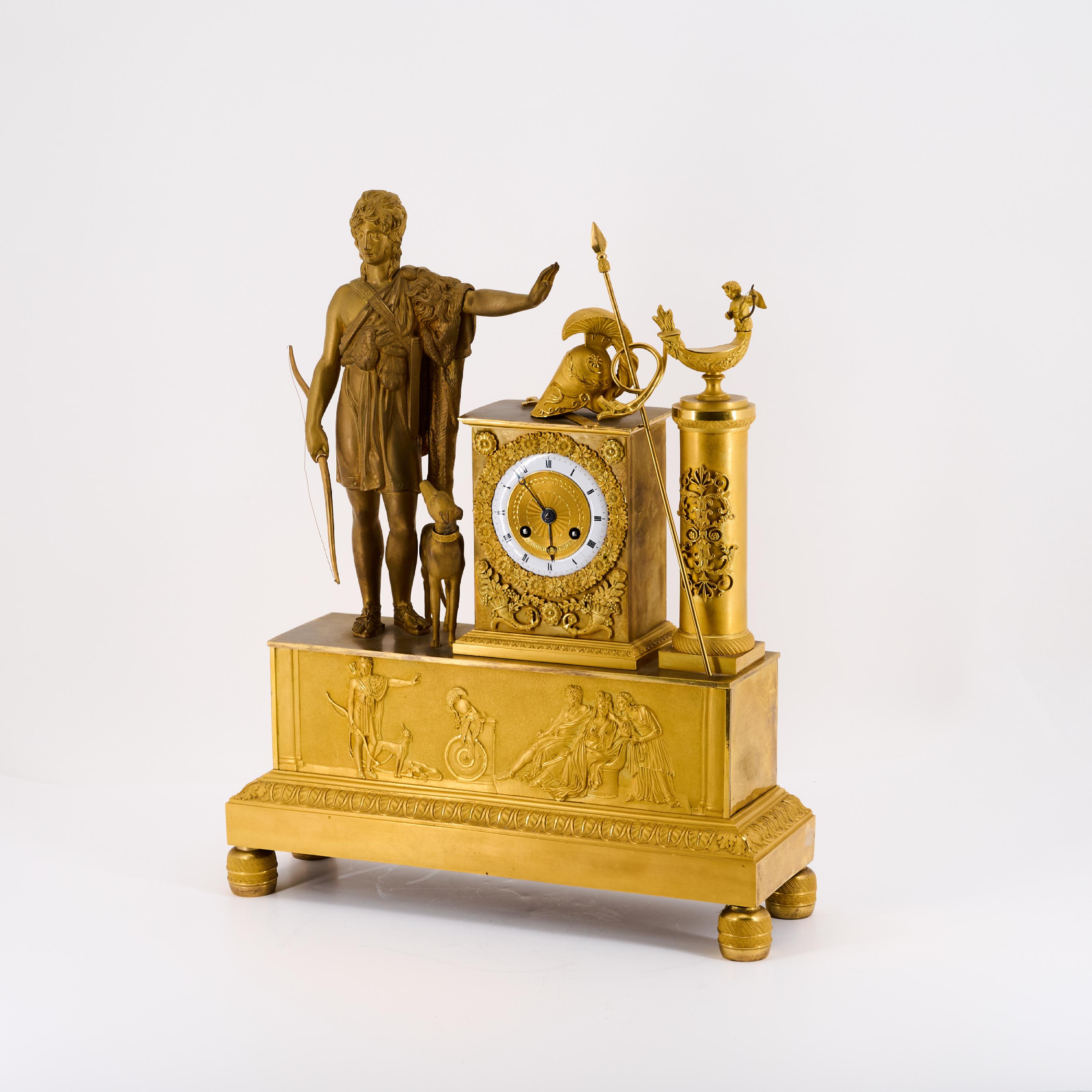 Laroche - Pendule Empire mit mythologischer Darstellung, 81787-1, Van Ham Kunstauktionen
