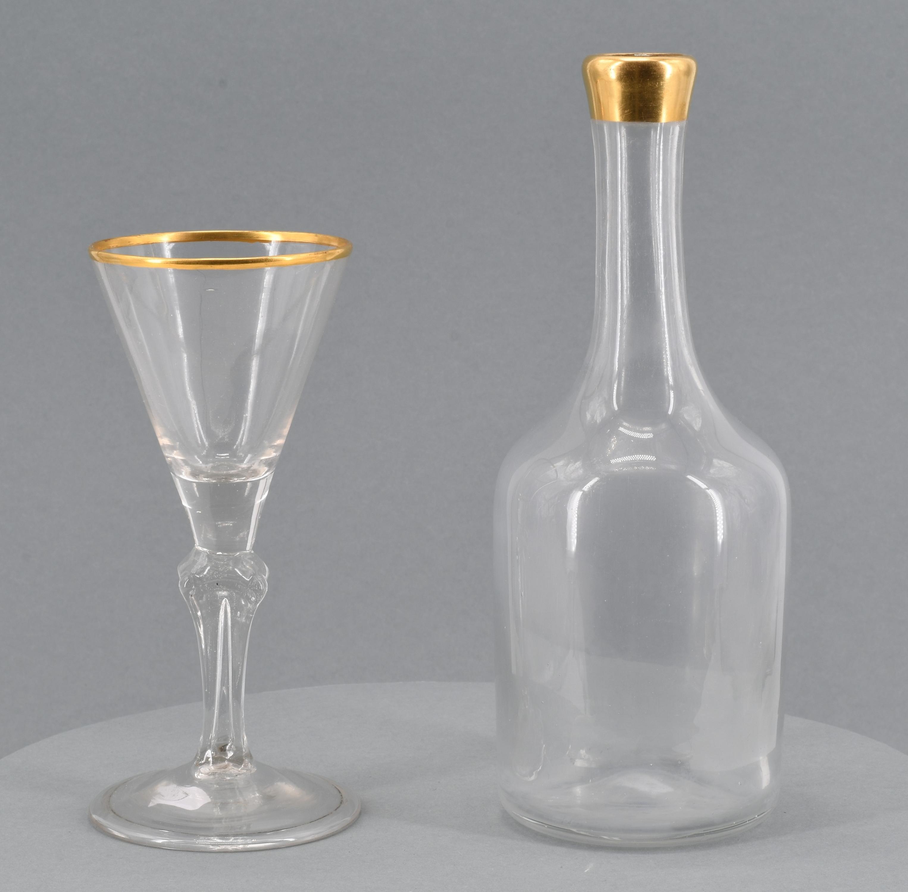 Lauenstein - Glasflasche und Kelch, 75372-57, Van Ham Kunstauktionen