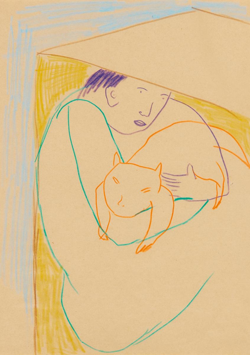 Leiko Ikemura - Ohne Titel No34, 56800-10581, Van Ham Kunstauktionen