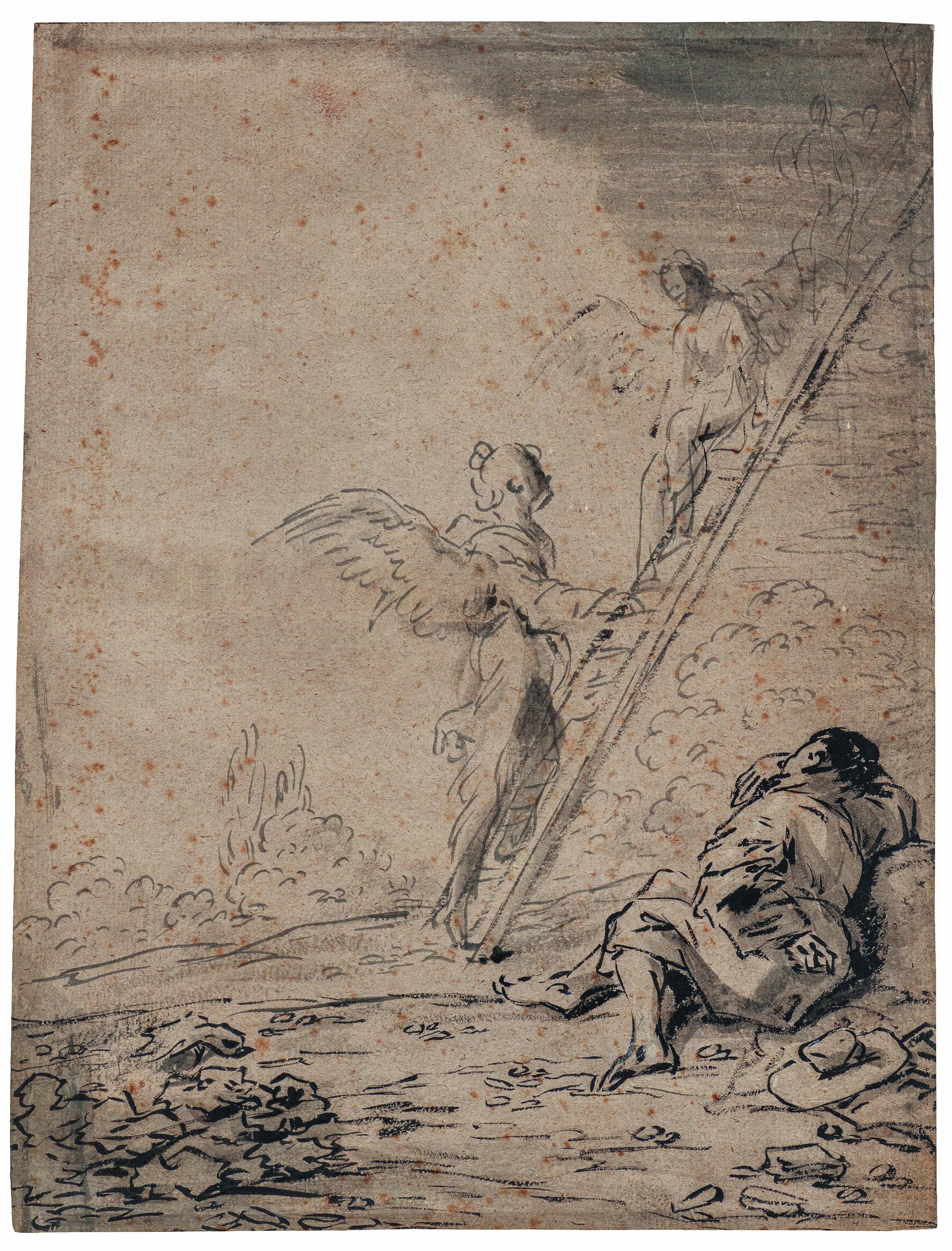 Leonard Bramer - Jakobs Traum, 77804-2, Van Ham Kunstauktionen