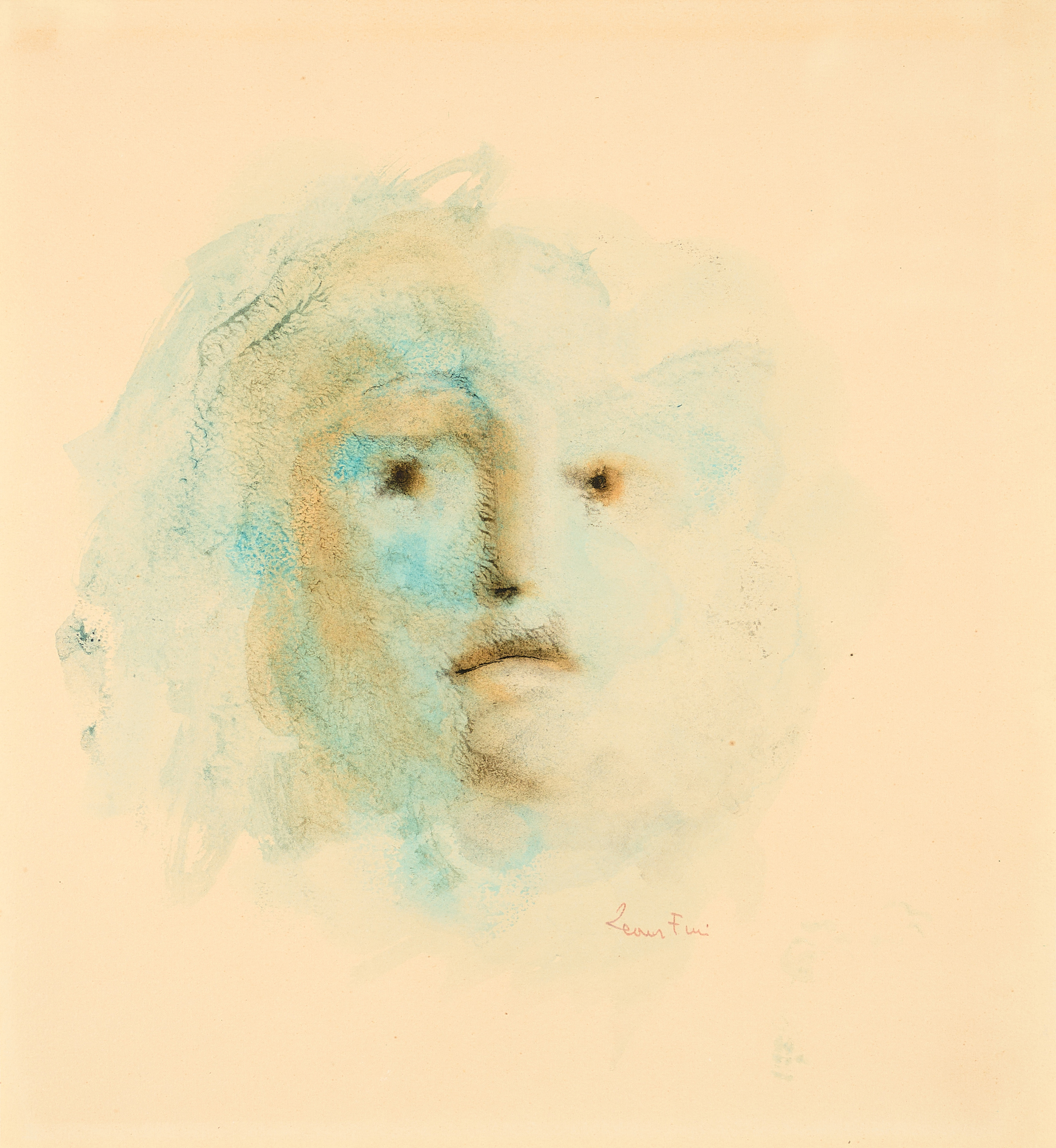 Leonor Fini - Gesicht, 81207-1, Van Ham Kunstauktionen