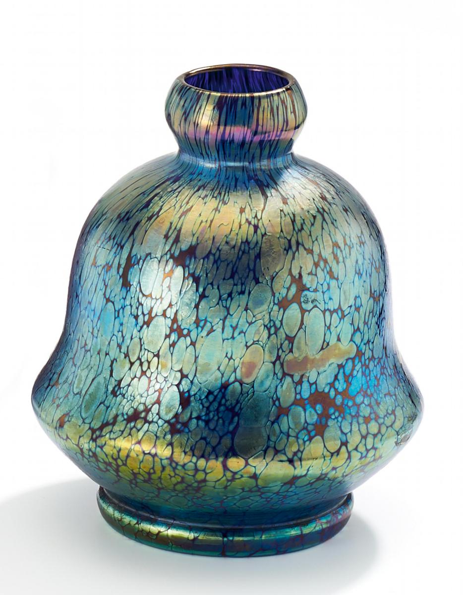 Loetz Wwe - Vase mit Papillondekor, 59618-6, Van Ham Kunstauktionen