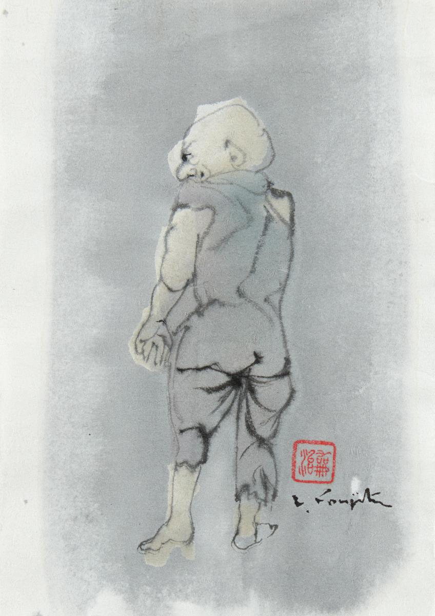 Leonard Tsuguharu Foujita - Auktion 404 Los 448, 61284-25, Van Ham Kunstauktionen