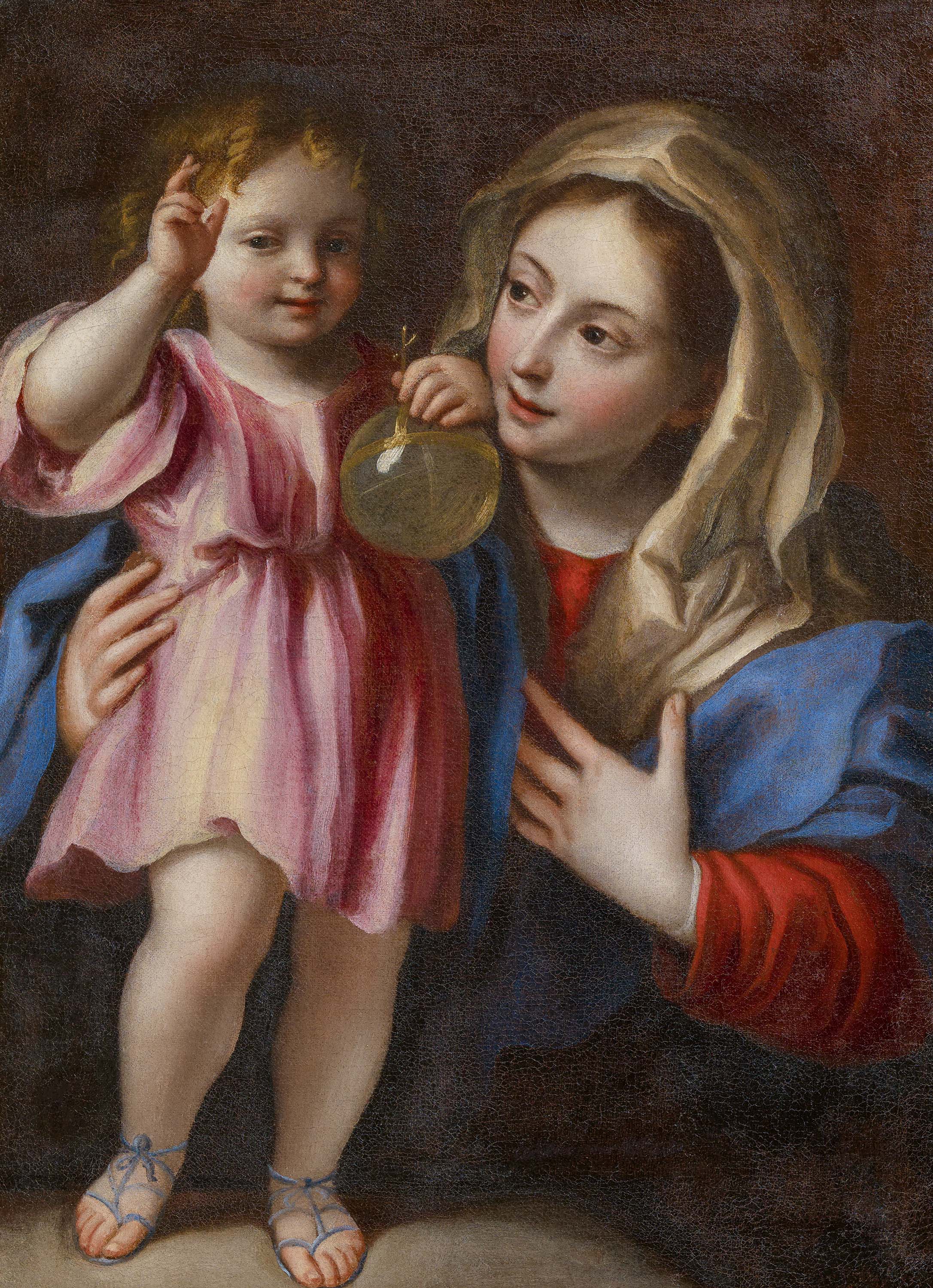 Louis Cousin - Maria mit dem Kind, 70215-5, Van Ham Kunstauktionen