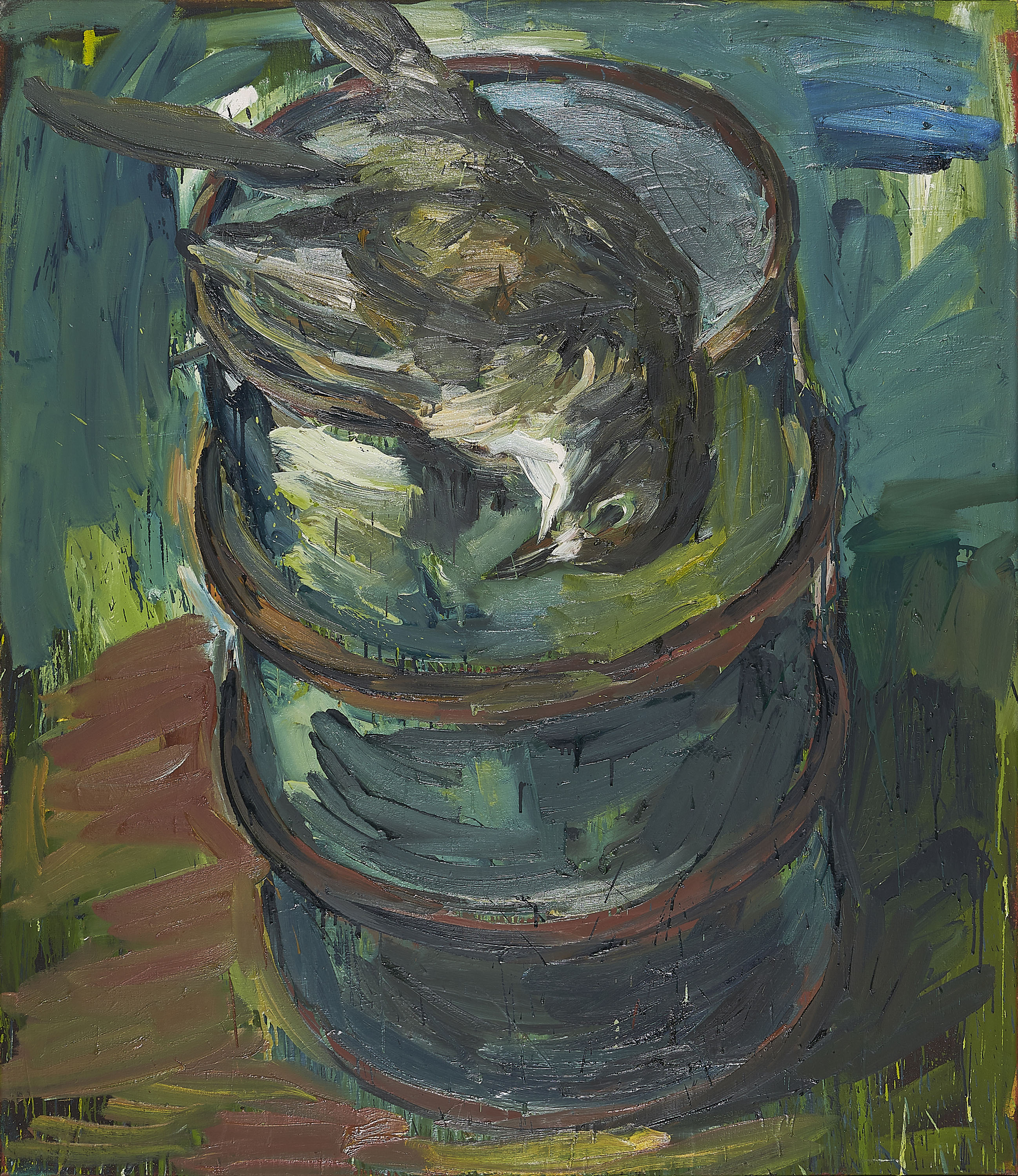 Lubomir Typlt - Vogel auf der Tonne, 75762-8, Van Ham Kunstauktionen