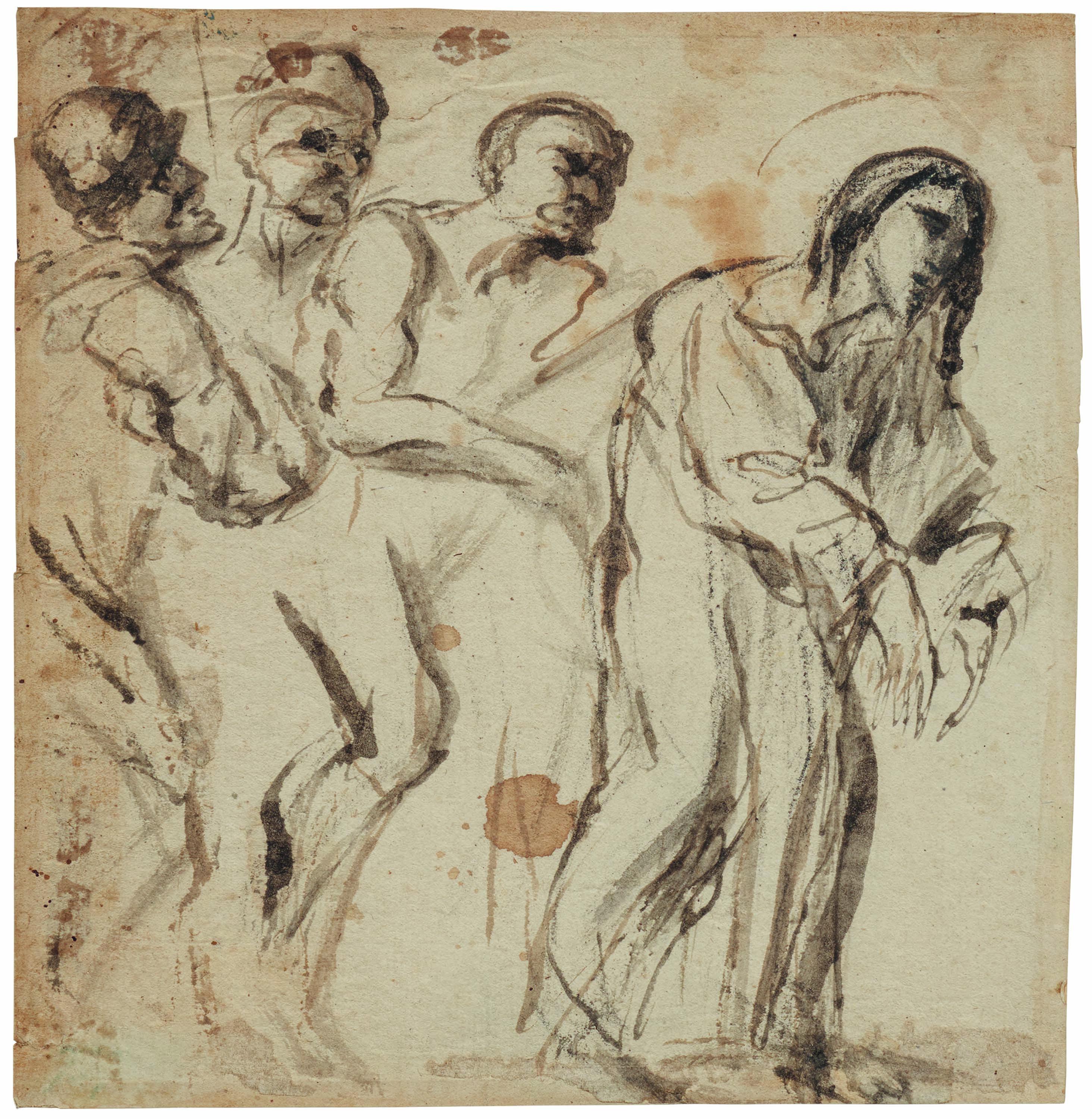 Luca Giordano - Christus auf dem Weg zum Kalvarienberg, 77740-39, Van Ham Kunstauktionen