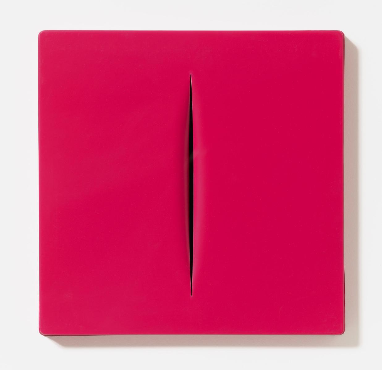 Lucio Fontana - Concetto Spaziale rosa, 56146-2, Van Ham Kunstauktionen