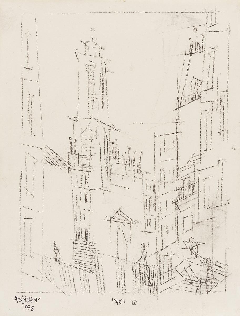 Lyonel Feininger - PARIS IV, 64067-2, Van Ham Kunstauktionen