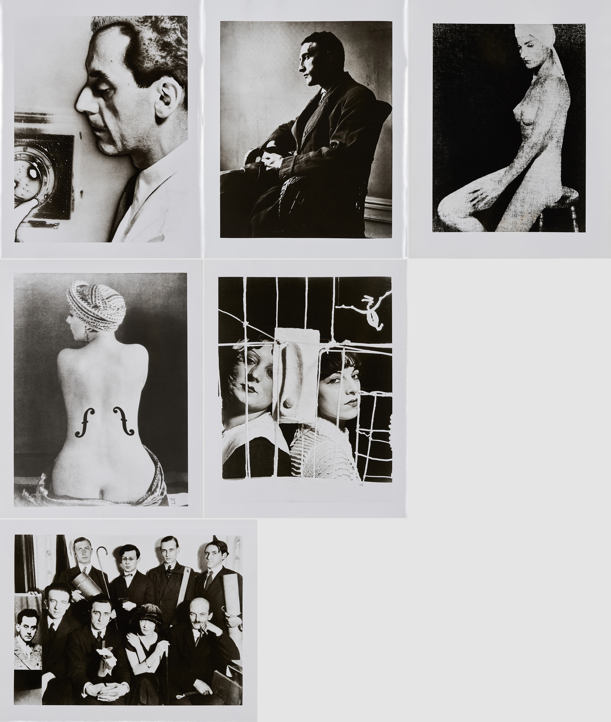 Man Ray - Serie von 6 Gelatinesilberabzuegen, 69516-5, Van Ham Kunstauktionen
