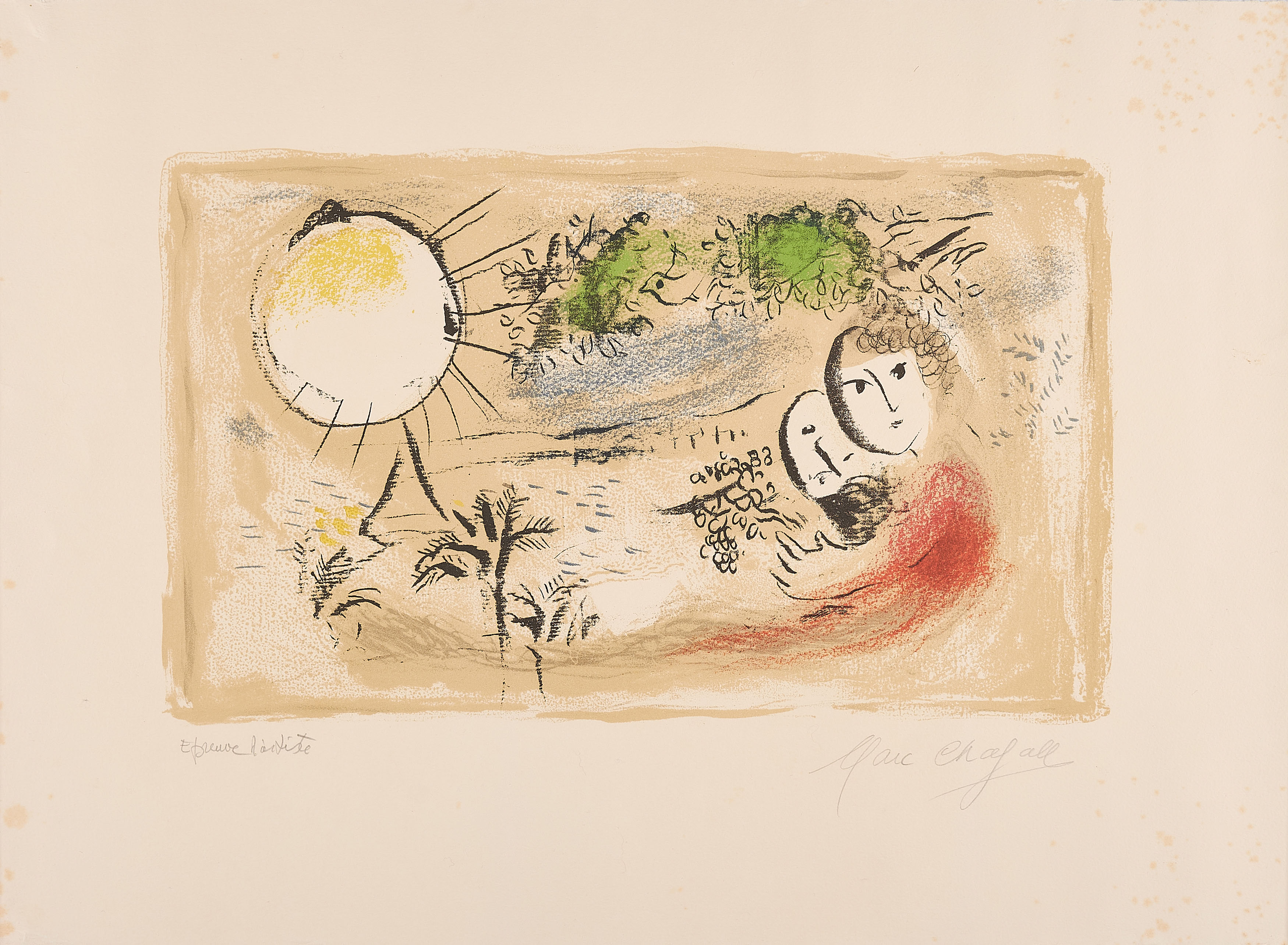 Marc Chagall - Die Rast, 75205-1, Van Ham Kunstauktionen