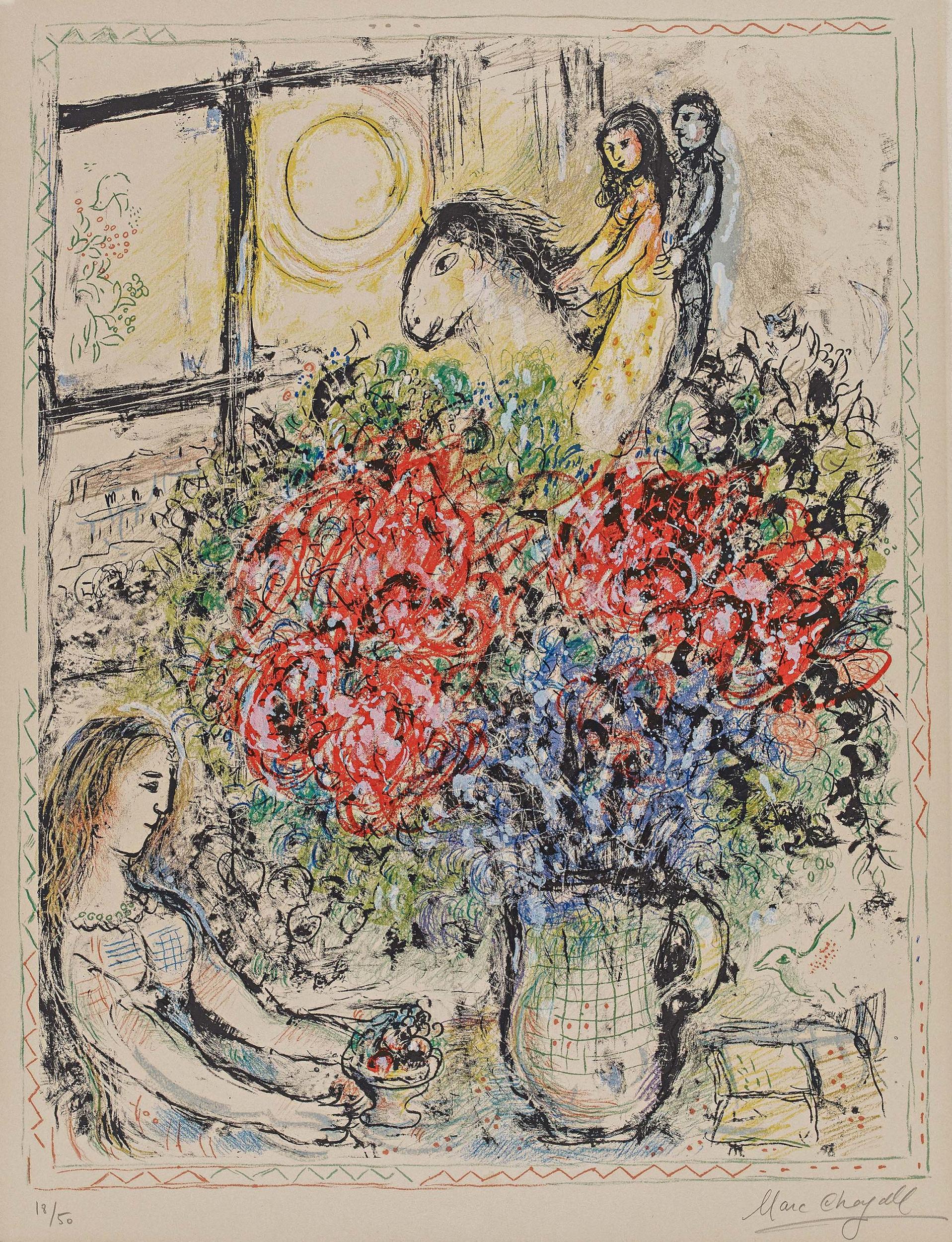 Marc Chagall - La Chevauchee, 69677-4, Van Ham Kunstauktionen