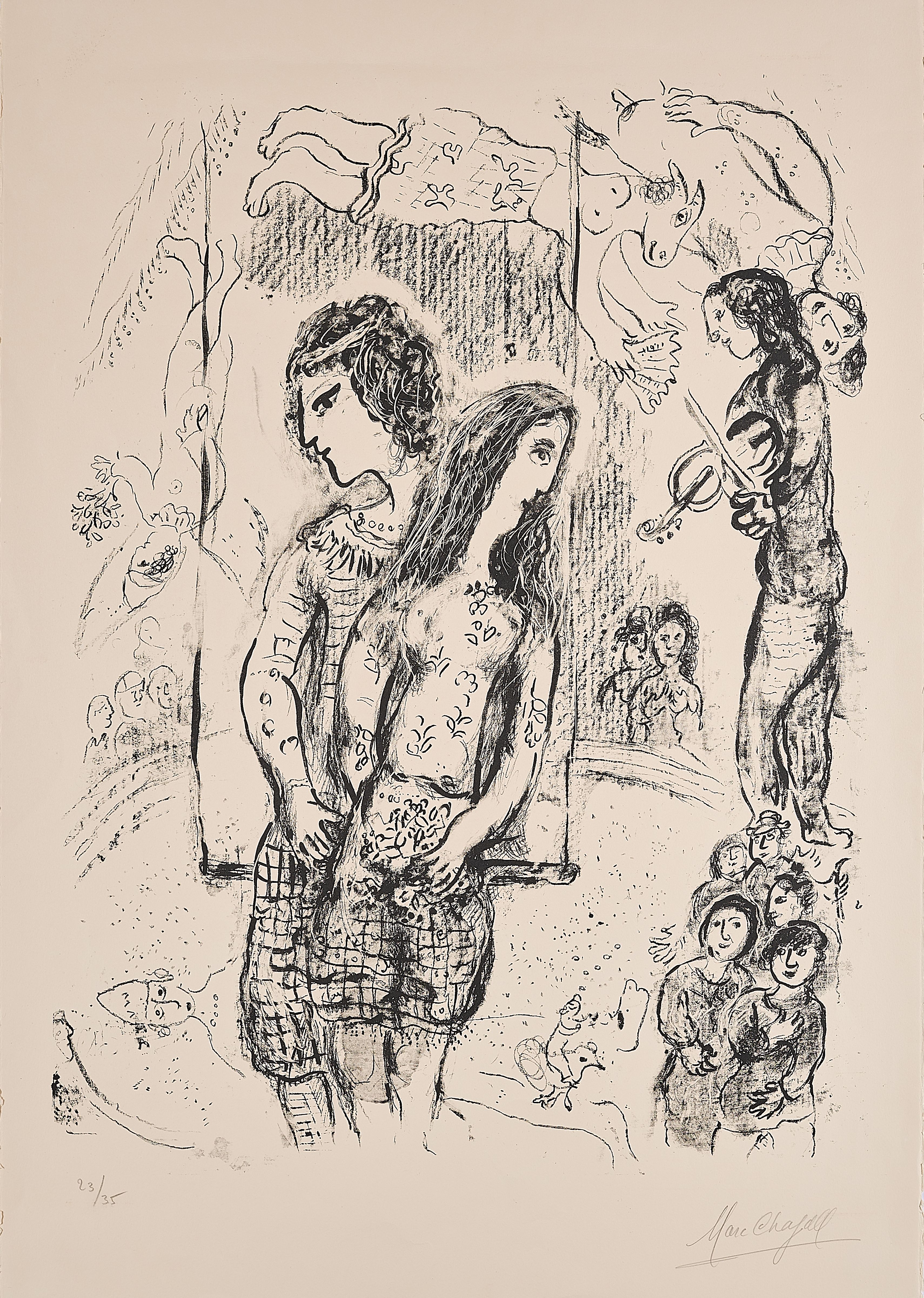 Marc Chagall - Le grand Cirque, 74025-2, Van Ham Kunstauktionen