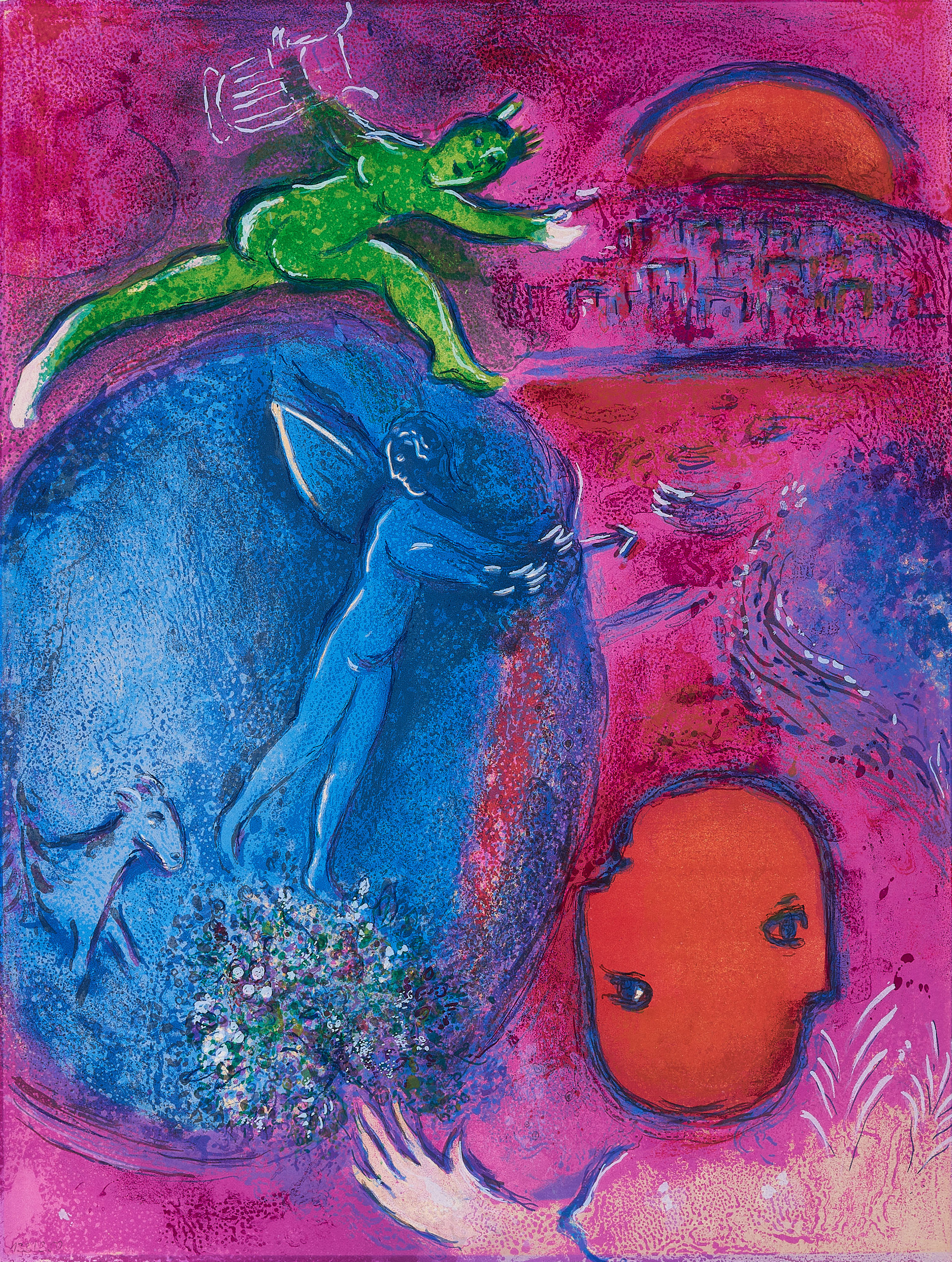 Marc Chagall - Songe de Lamon et de Dryas Aus Daphnis et Chloe, 69677-7, Van Ham Kunstauktionen