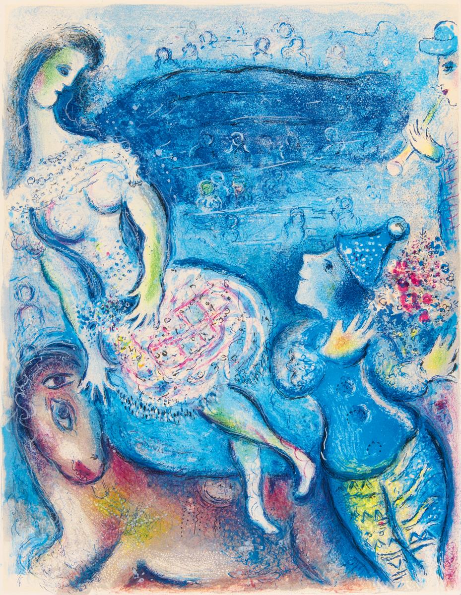 Marc Chagall - Aus Le Cirque Bl 22, 60864-2, Van Ham Kunstauktionen