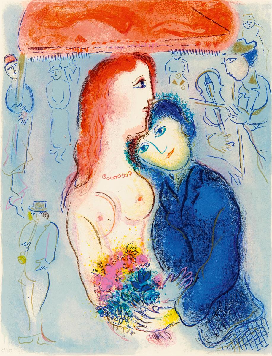 Marc Chagall - Aus Le cirque, 58829-1, Van Ham Kunstauktionen