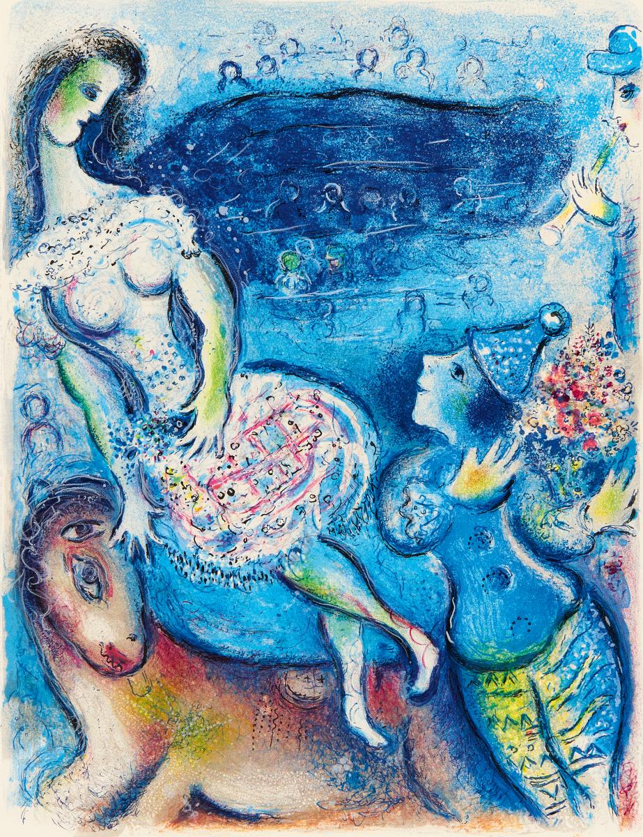 Marc Chagall - Aus Le cirque, 58829-3, Van Ham Kunstauktionen