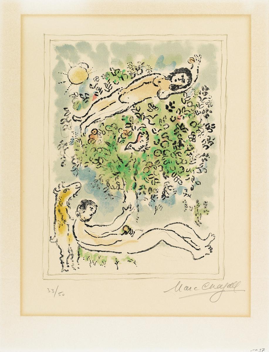 Marc Chagall - Larbre fleuri, 55382-1, Van Ham Kunstauktionen