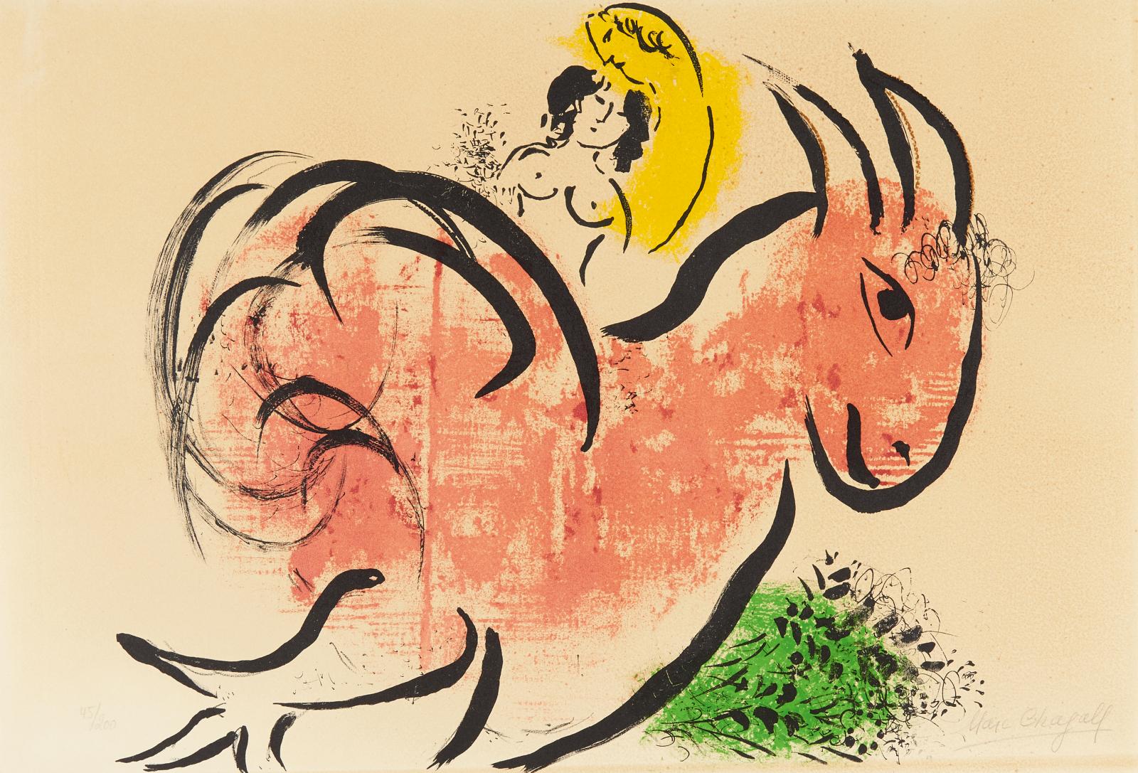 Marc Chagall - Le coq rouge, 60087-3, Van Ham Kunstauktionen