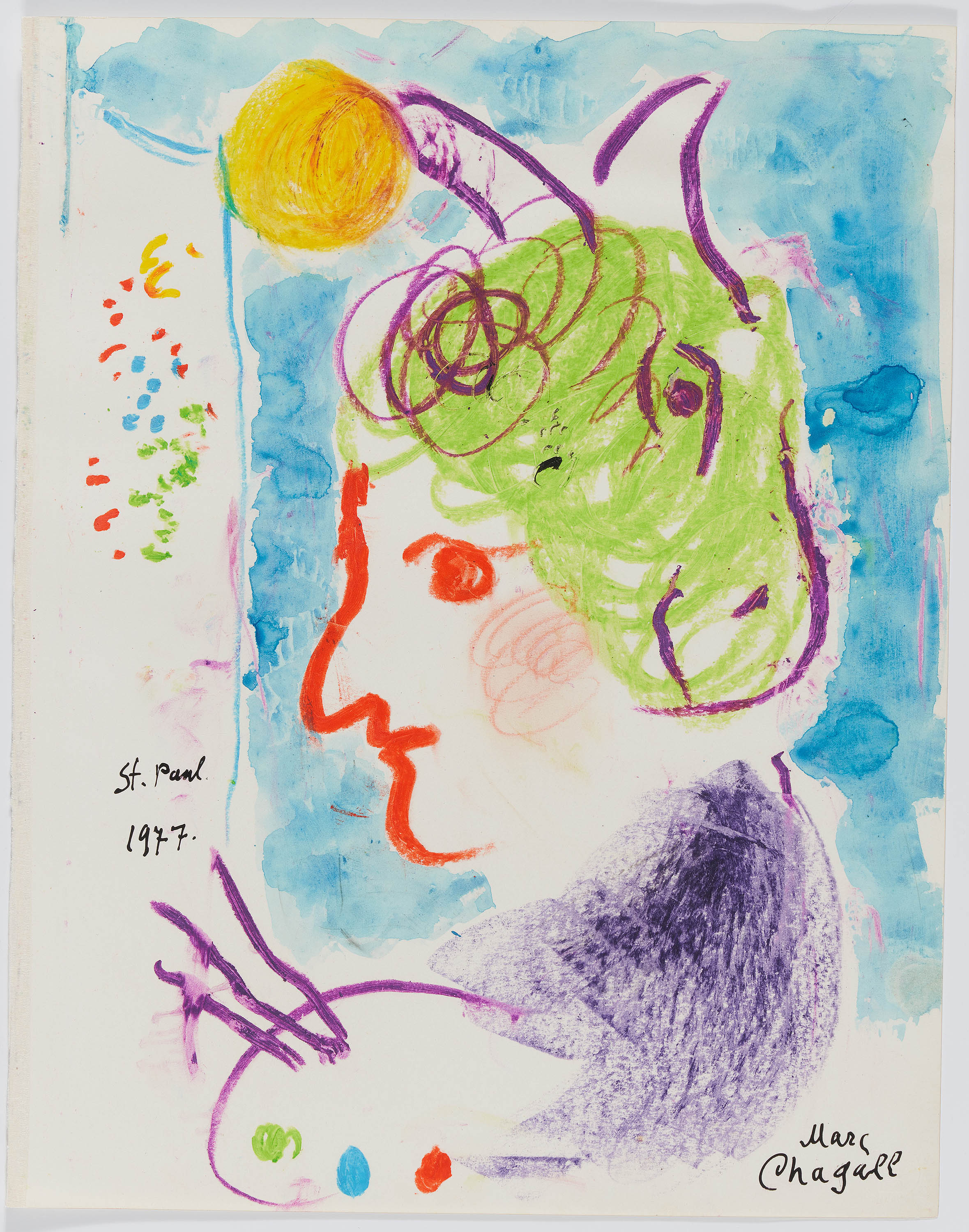 Marc Chagall - Peintre au double profil, 68302-1, Van Ham Kunstauktionen