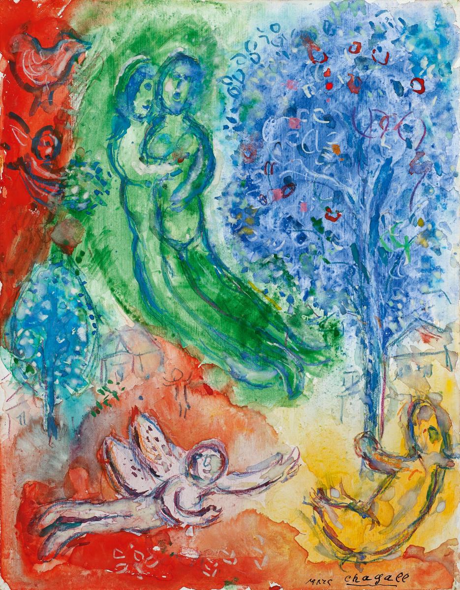 Marc Chagall - Le jardin dEden, 59548-1, Van Ham Kunstauktionen