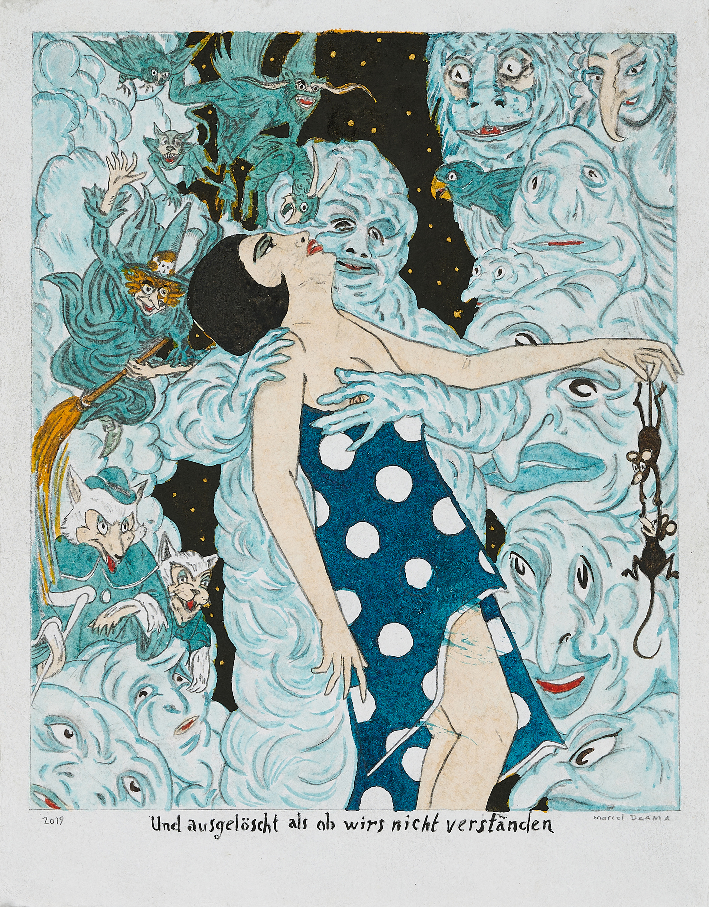 Marcel Dzama - So cloudy that I cannot understand, 77669-308, Van Ham Kunstauktionen