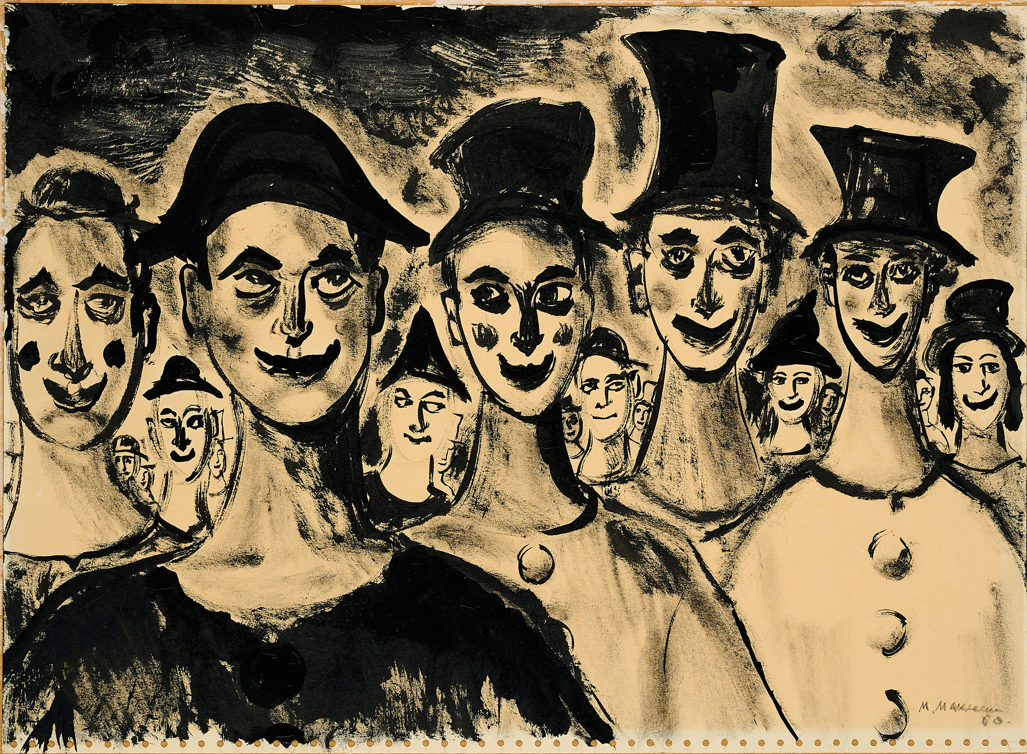 Marcel Marceau - Gaukler, 80374-342, Van Ham Kunstauktionen