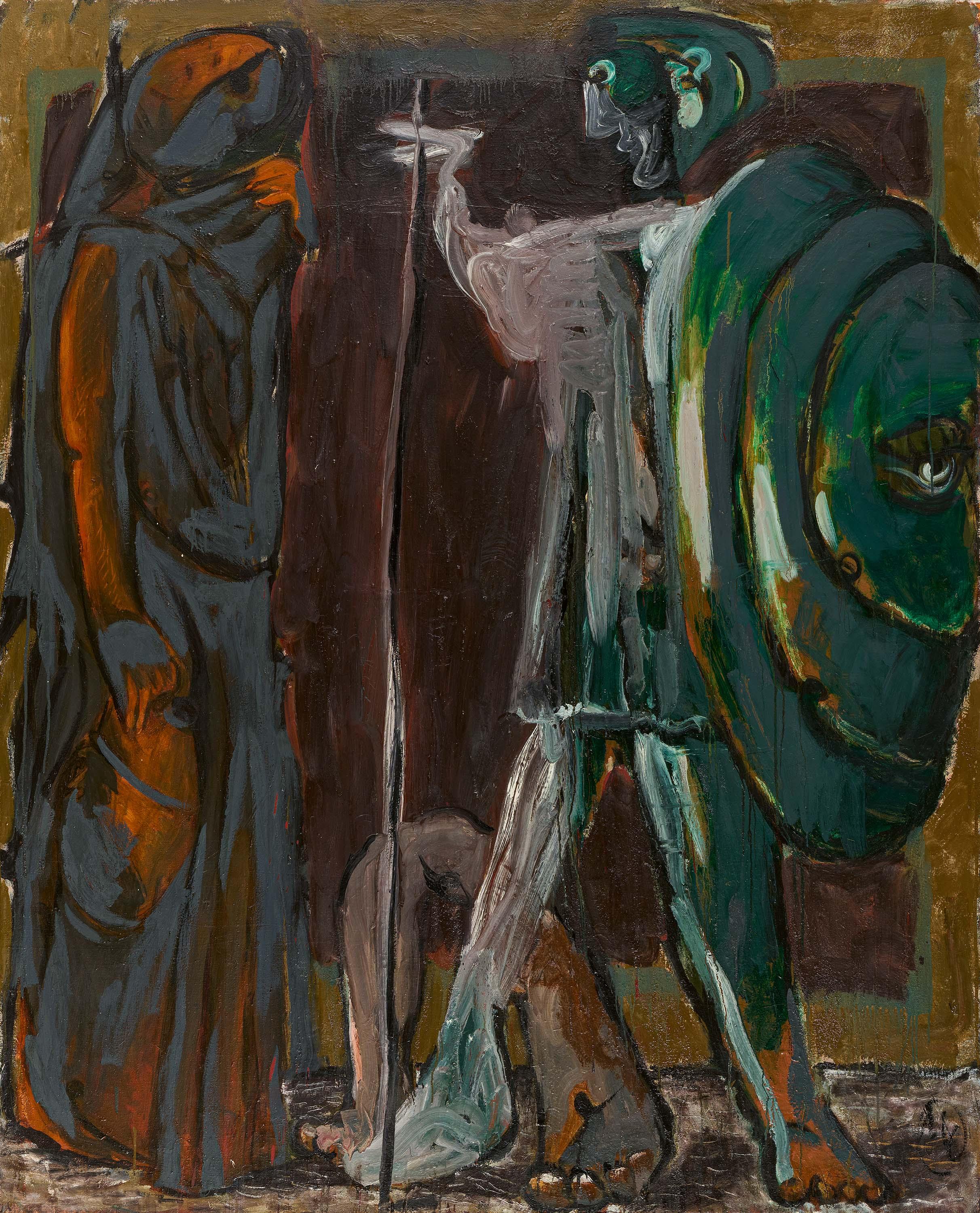 Markus Luepertz - Der Abschied oder das <br >gruene Schild, 75496-1, Van Ham Kunstauktionen