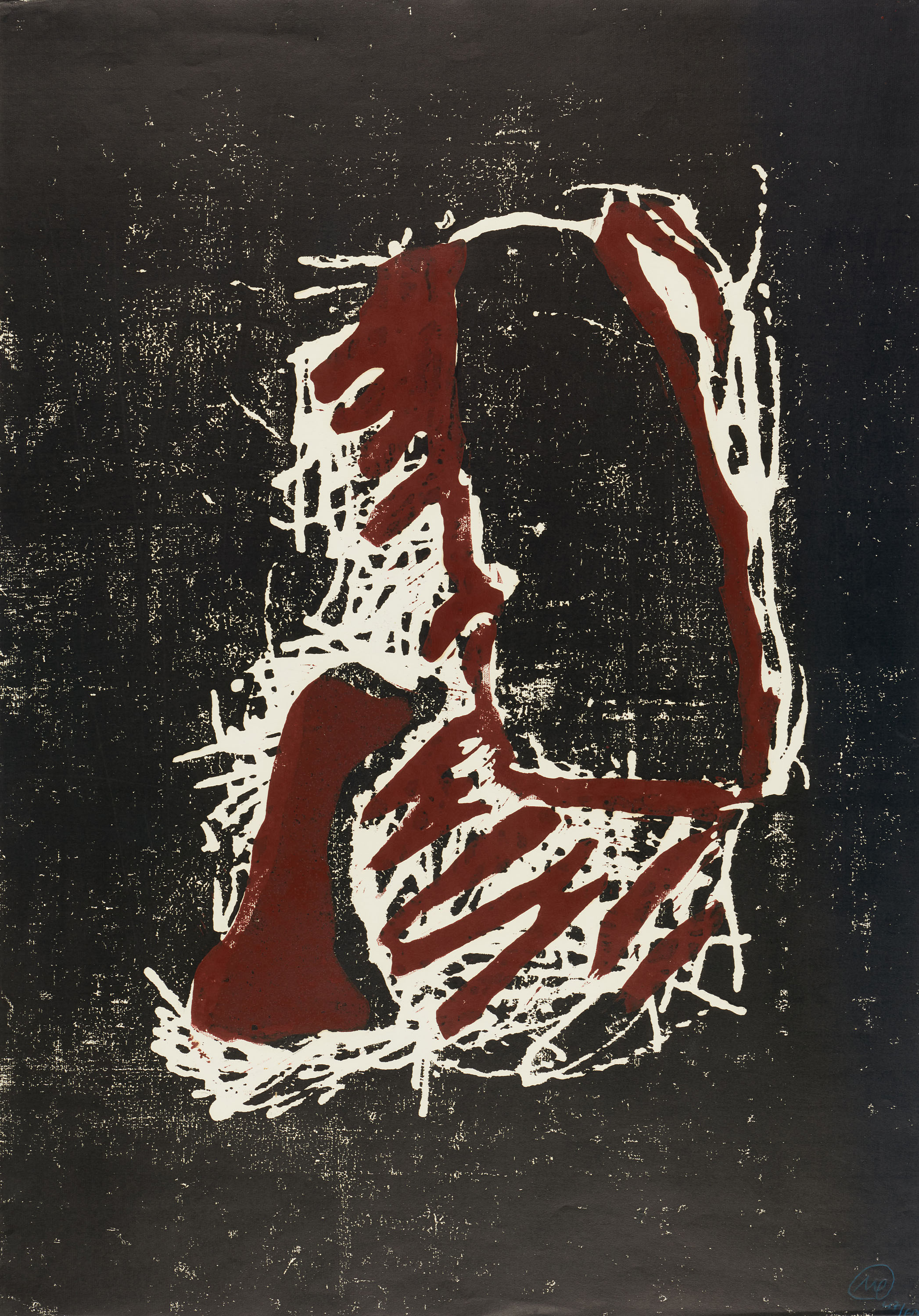 Markus Luepertz - Ohne Titel, 70621-1, Van Ham Kunstauktionen