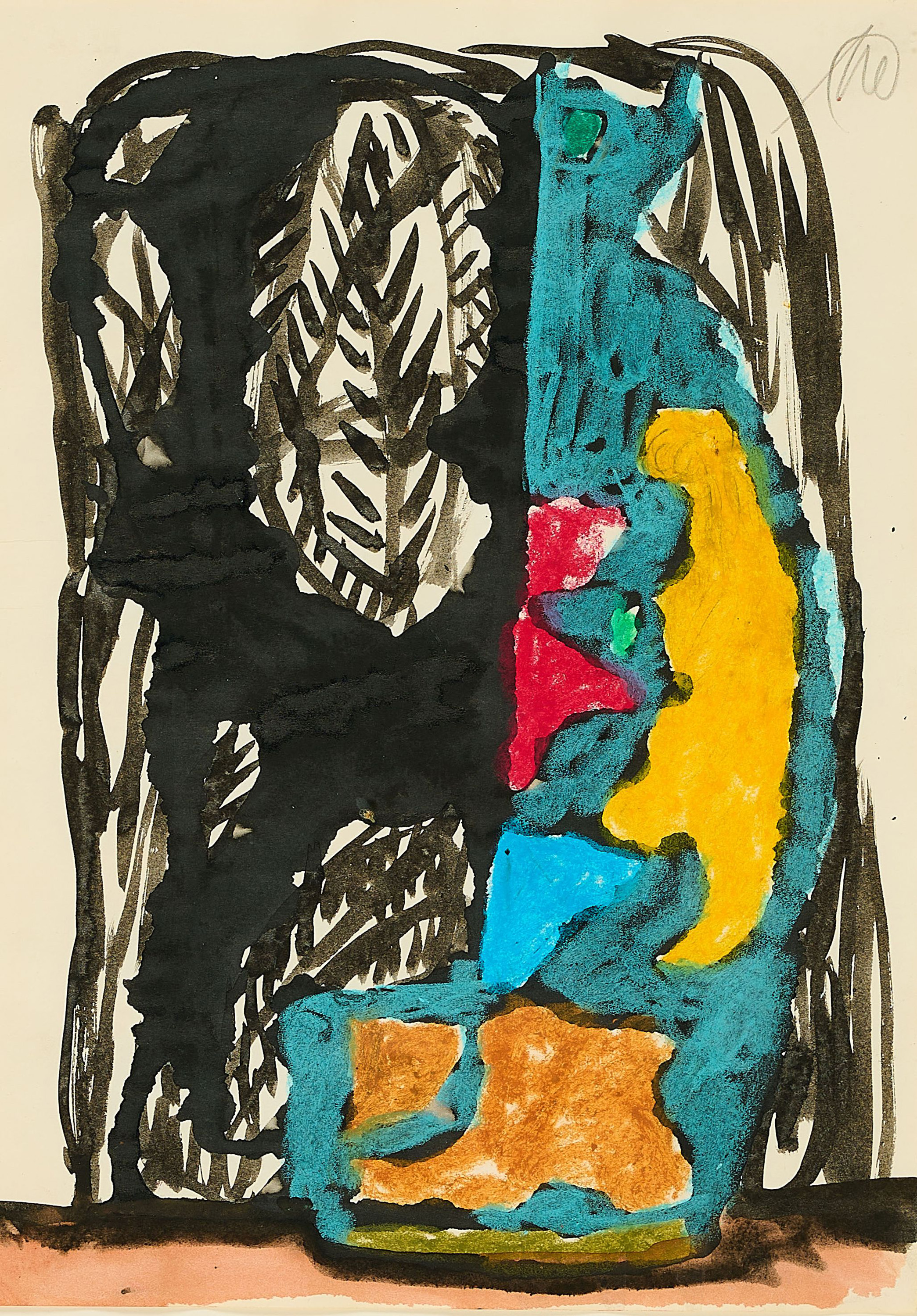 Markus Luepertz - Ohne Titel, 76908-1, Van Ham Kunstauktionen