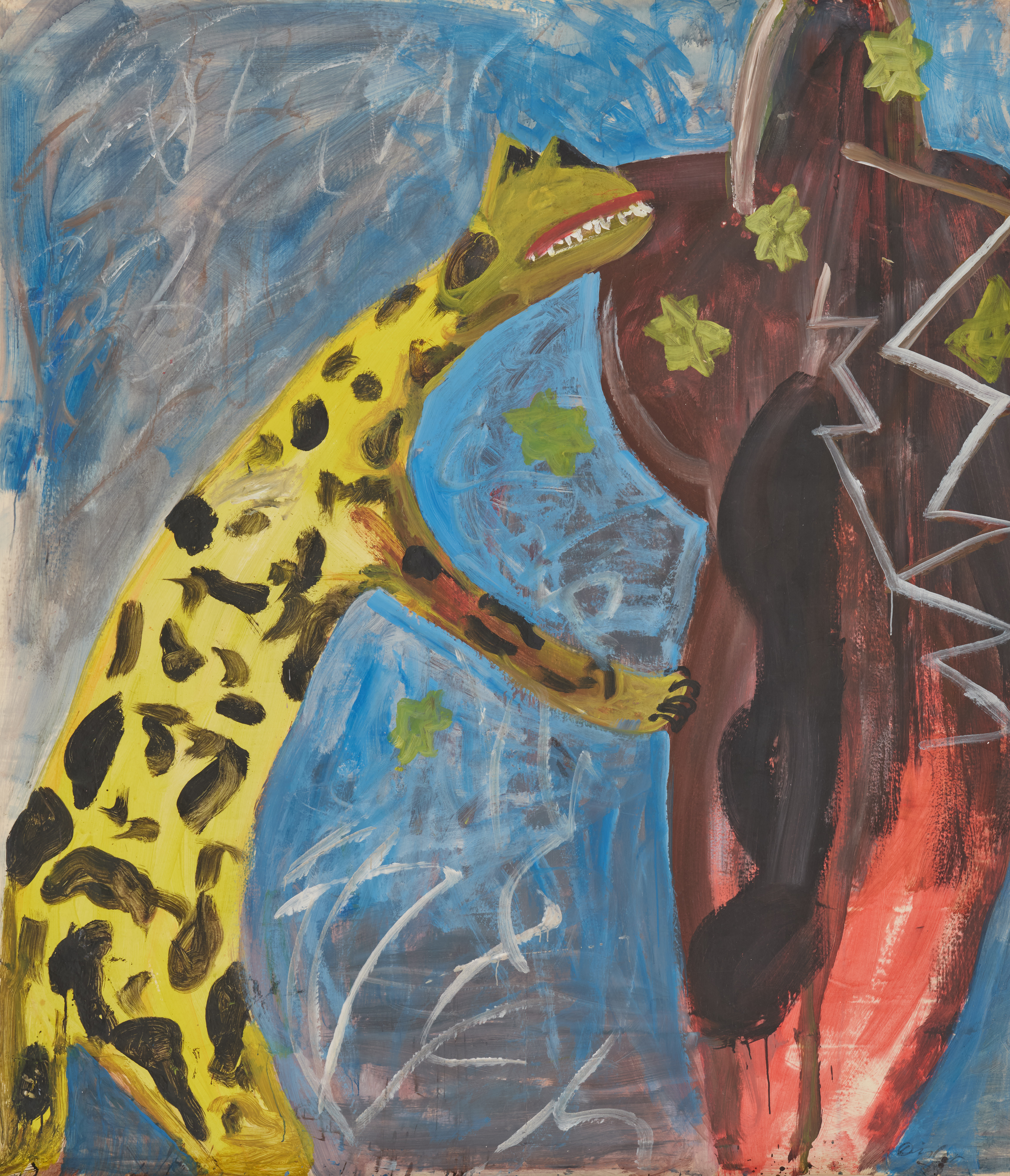 Martin Disler - Ohne Titel Aus 40 Bilder in 20 Tagen, 81209-22, Van Ham Kunstauktionen