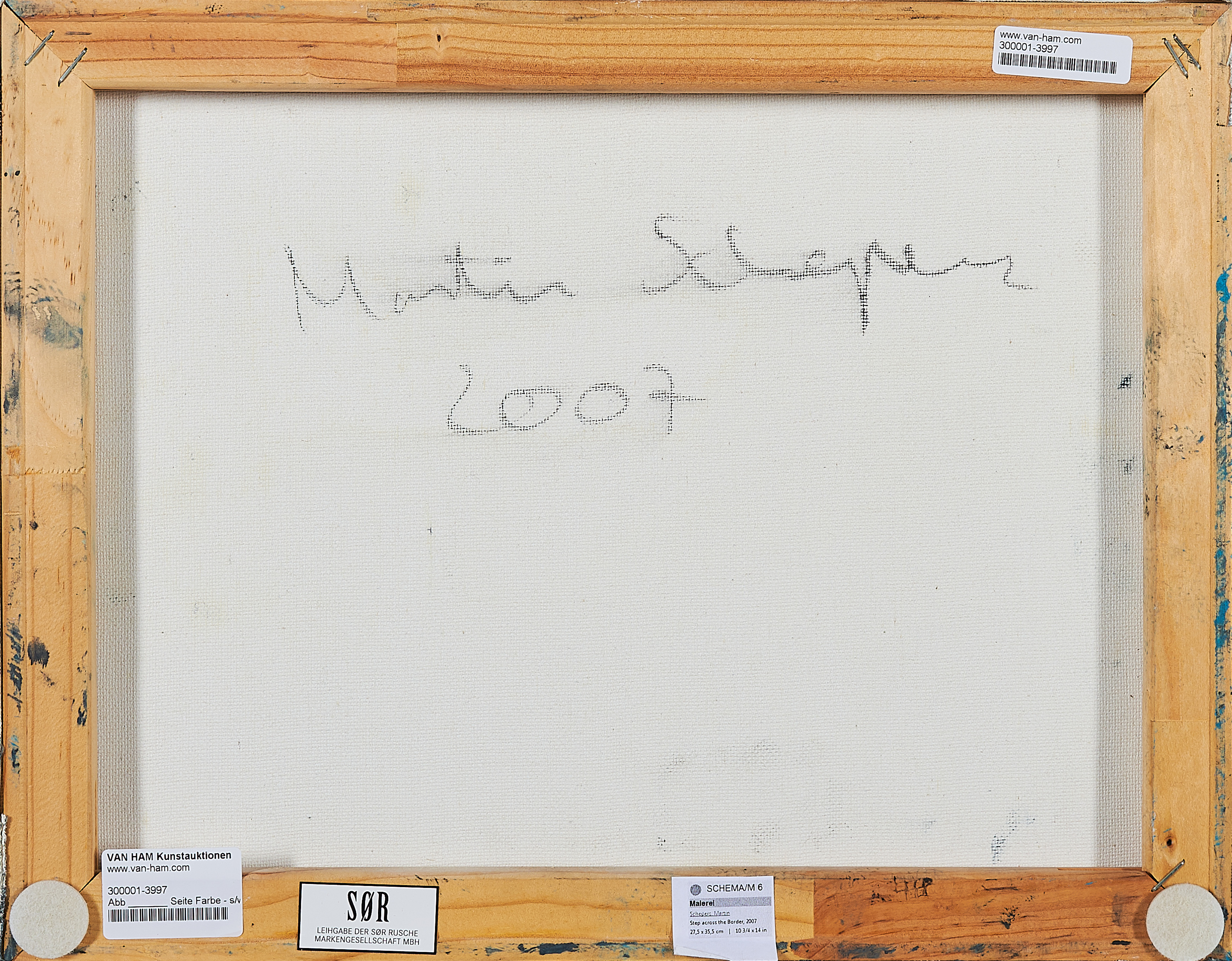 Martin Schepers - Step across the Border, 300001-3997, Van Ham Kunstauktionen
